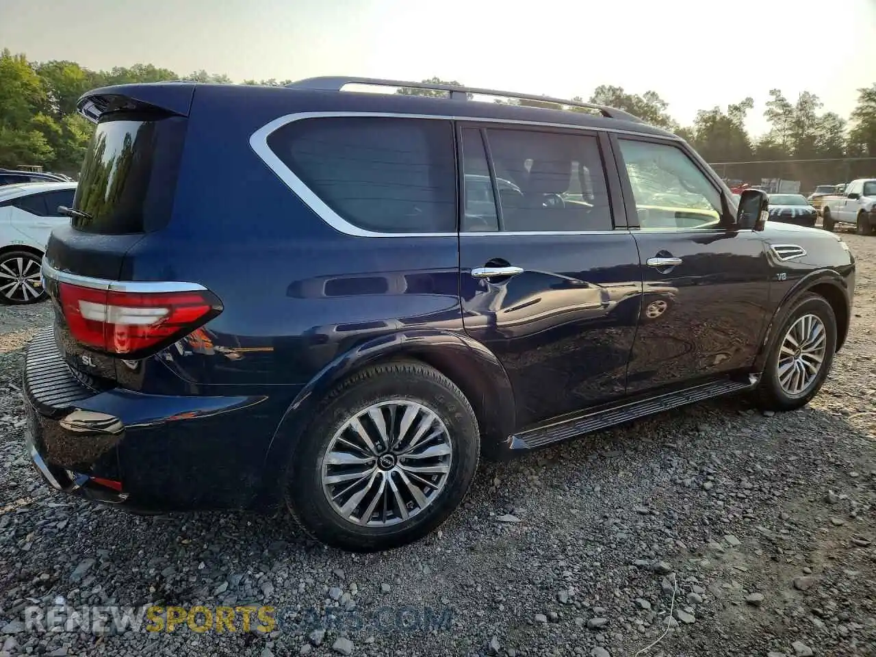 3 fotografías del automóvil dañado JN8AY2BB9M9790556 NISSAN ARMADA 2021