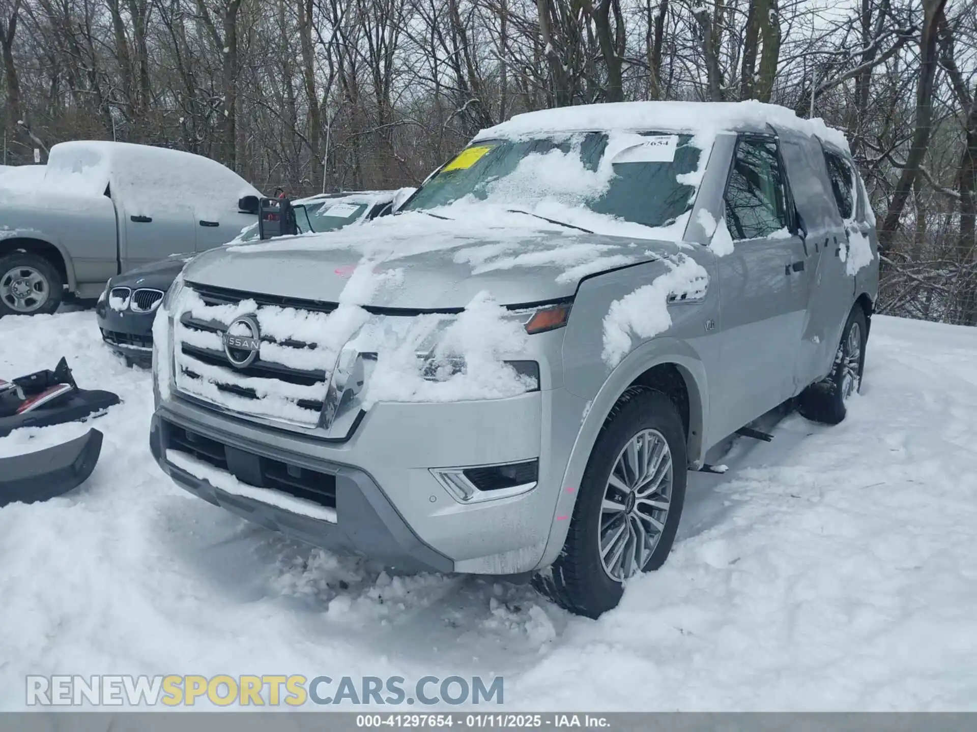 2 Photograph of a damaged car JN8AY2BBXM9791909 NISSAN ARMADA 2021