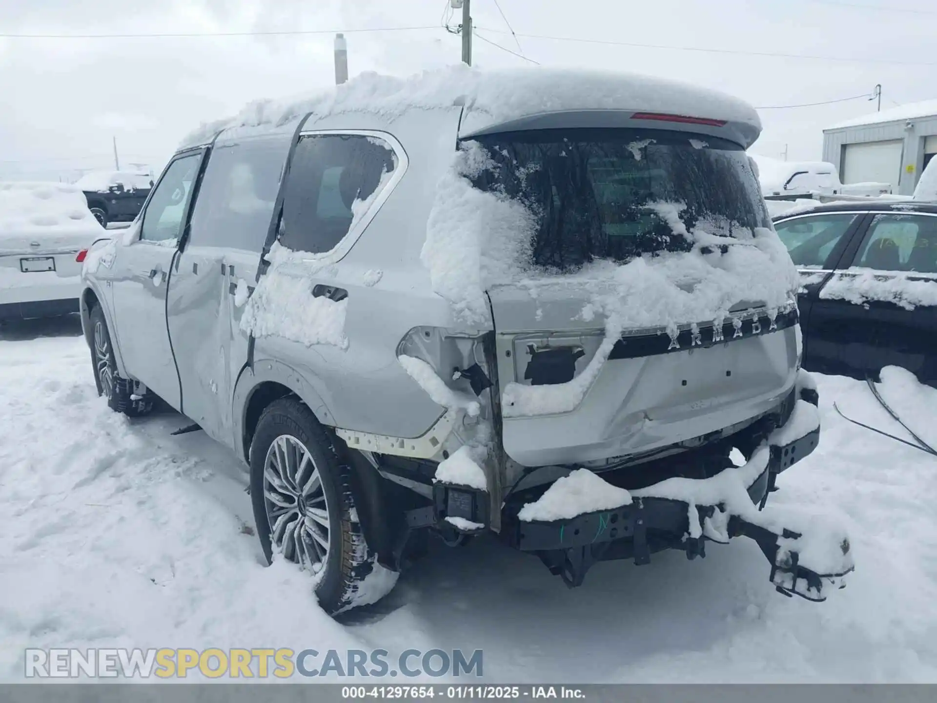 3 Photograph of a damaged car JN8AY2BBXM9791909 NISSAN ARMADA 2021
