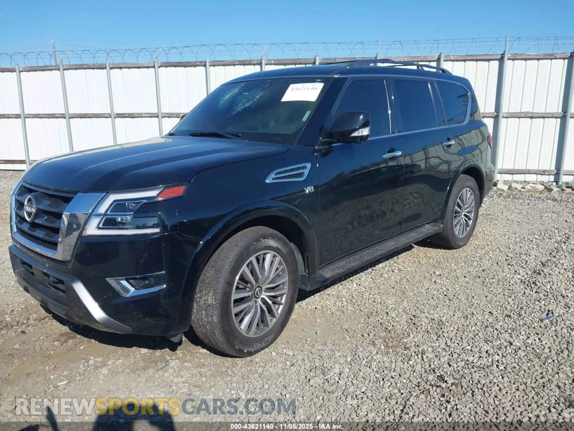 2 fotografías del automóvil dañado JN8AY2BC4M9148349 NISSAN ARMADA 2021