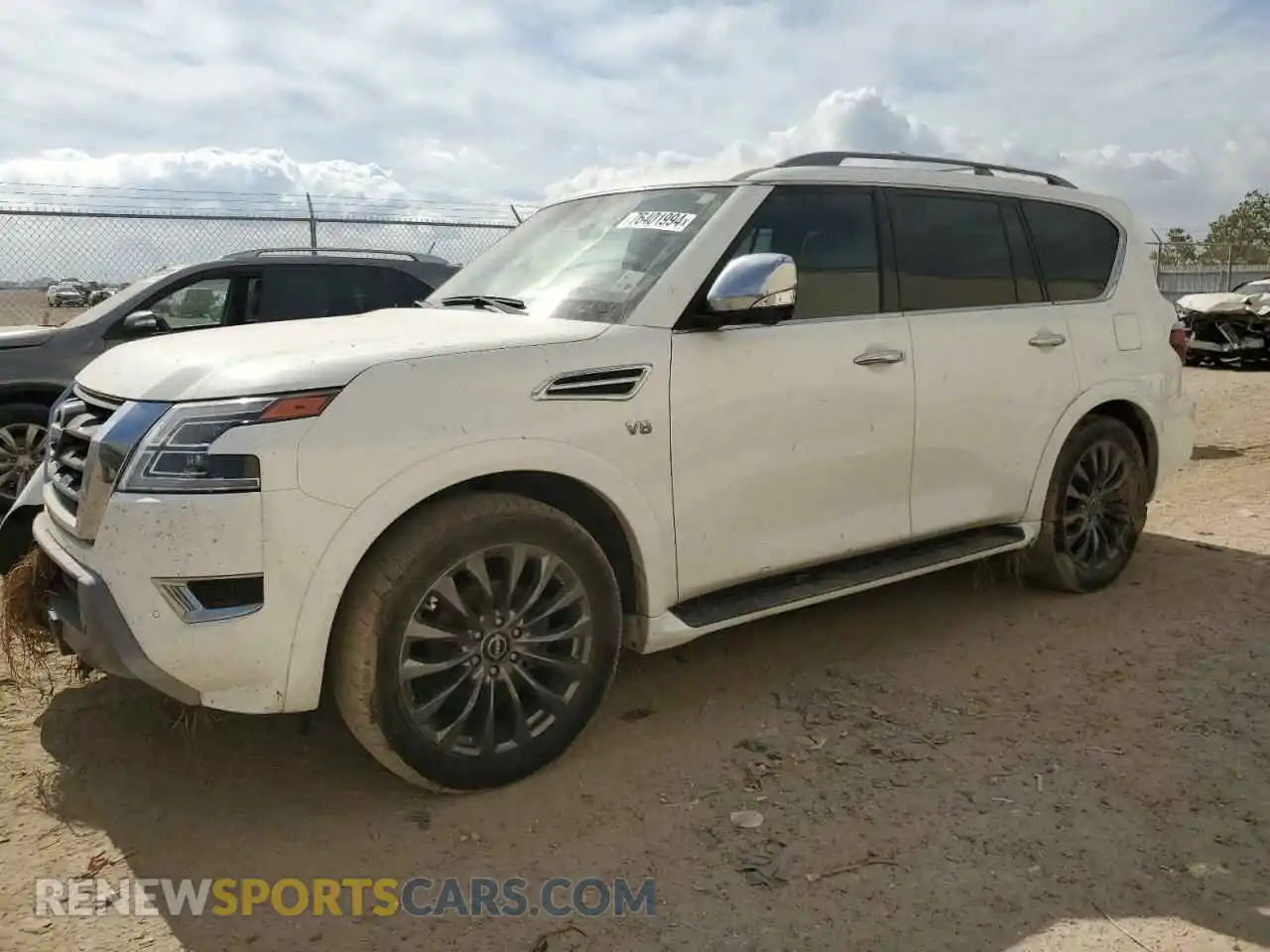 1 Photograph of a damaged car JN8AY2DA2M9374773 NISSAN ARMADA 2021