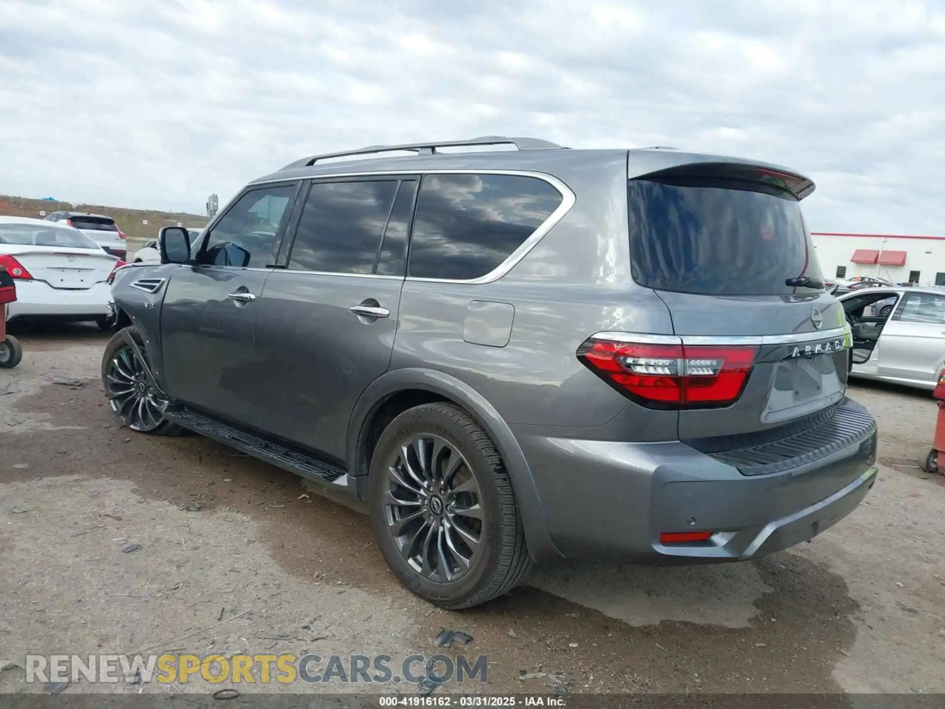 3 Photograph of a damaged car JN8AY2DA7M9372064 NISSAN ARMADA 2021