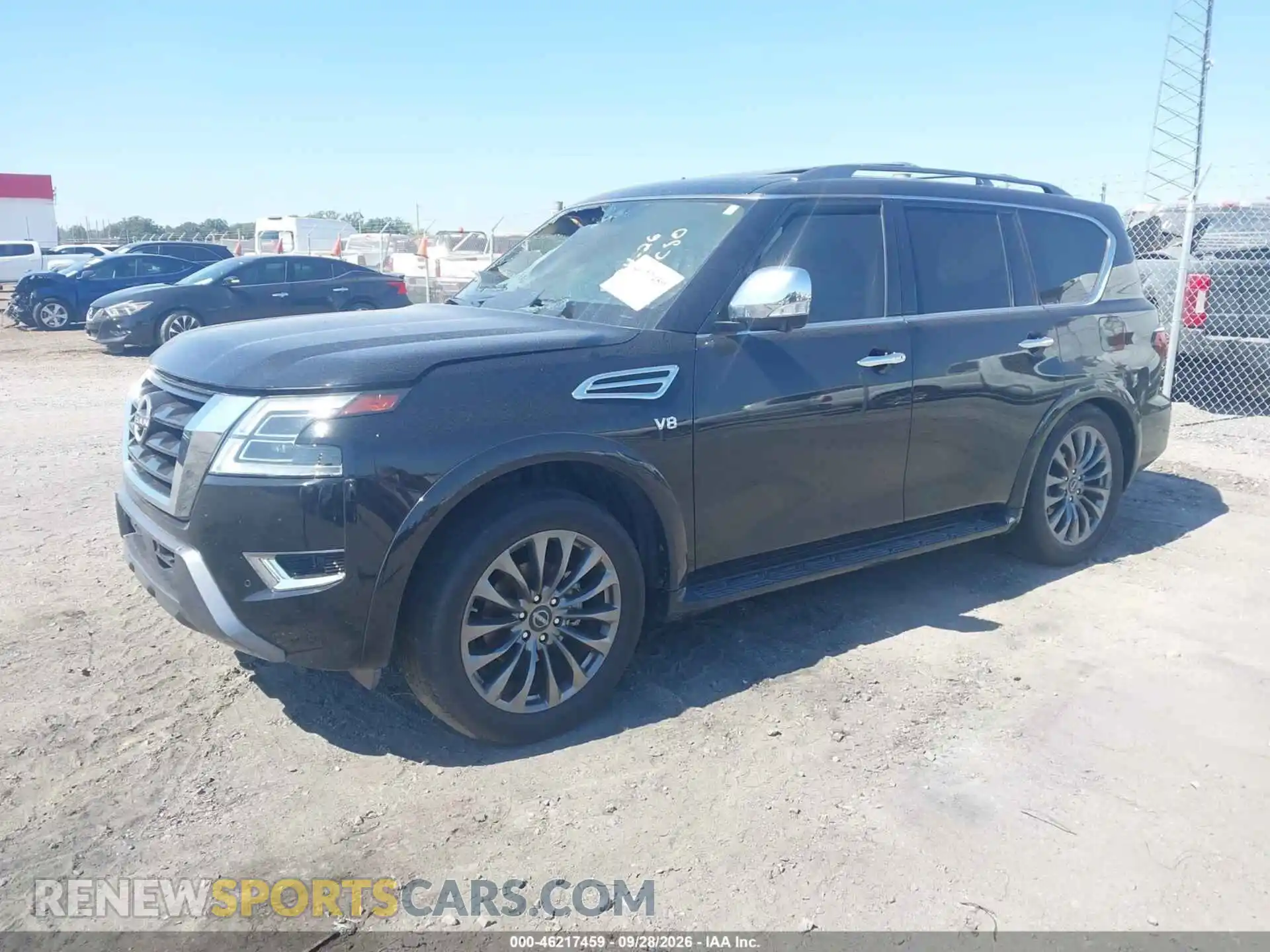 2 Photograph of a damaged car JN8AY2DA9M9375127 NISSAN ARMADA 2021