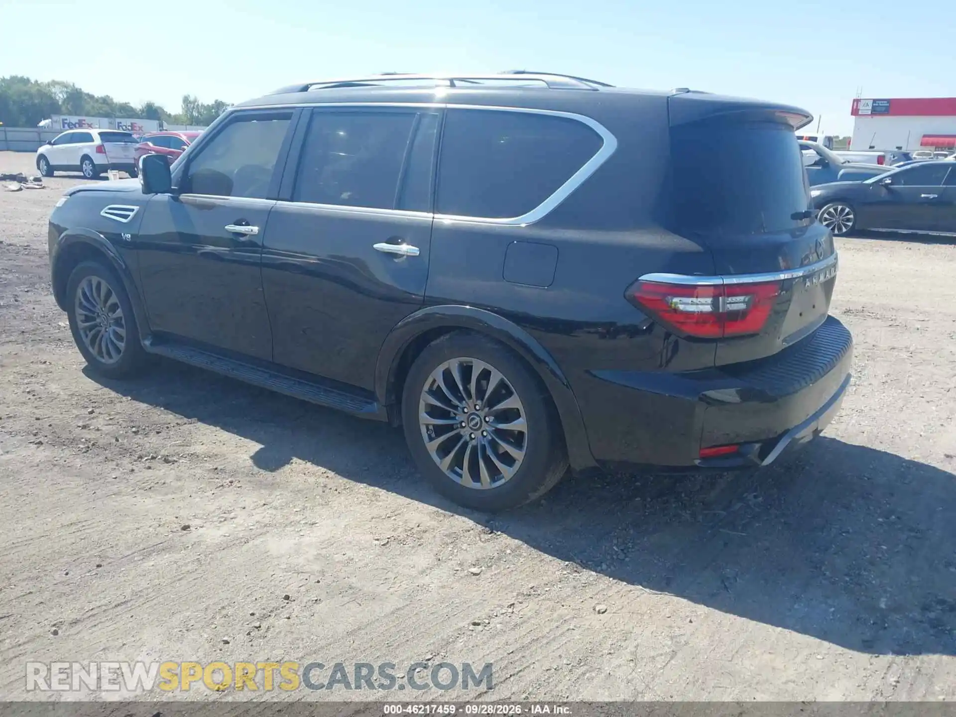 3 Photograph of a damaged car JN8AY2DA9M9375127 NISSAN ARMADA 2021