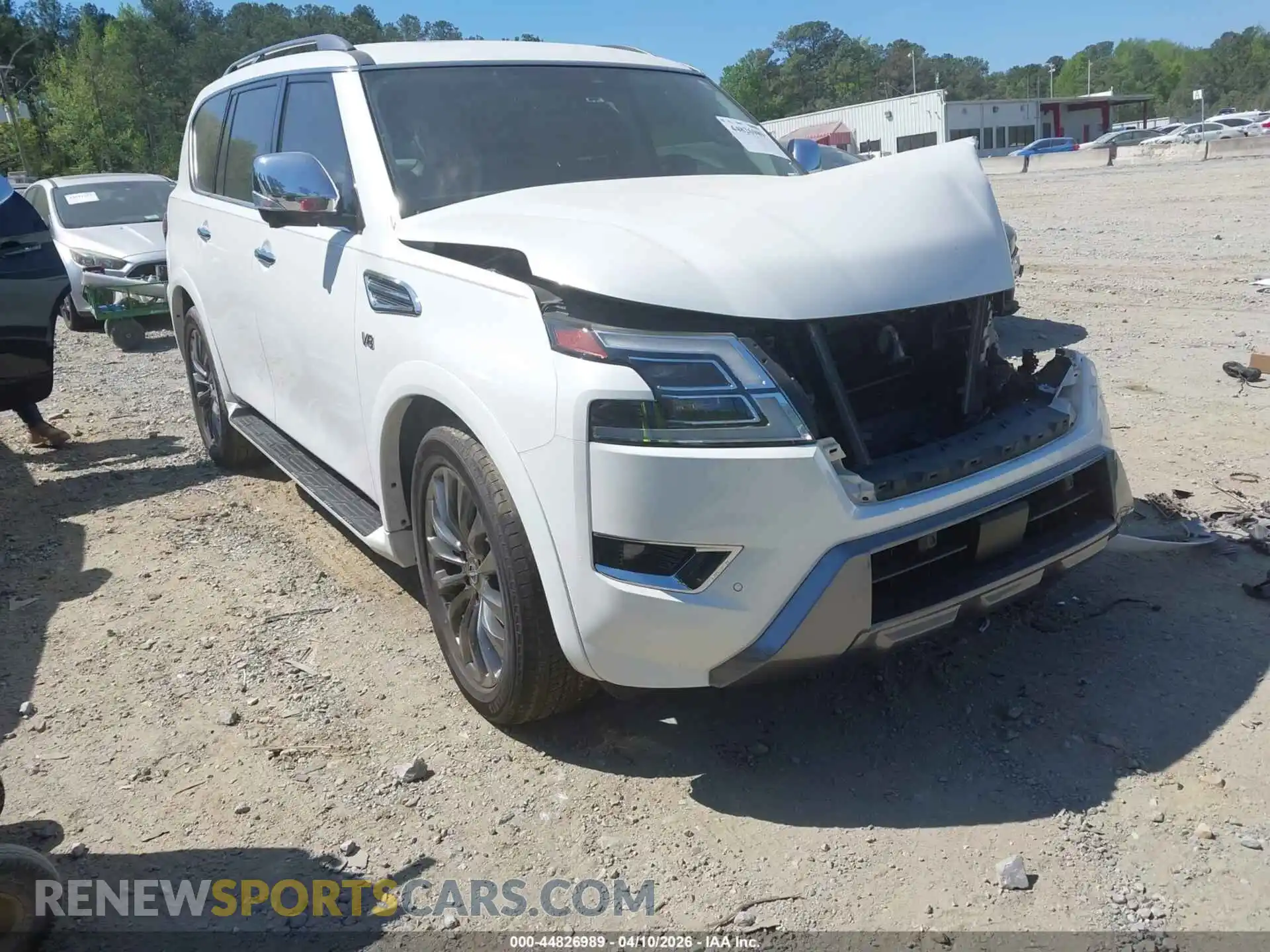 1 fotografías del automóvil dañado JN8AY2DAXM9371636 NISSAN ARMADA 2021
