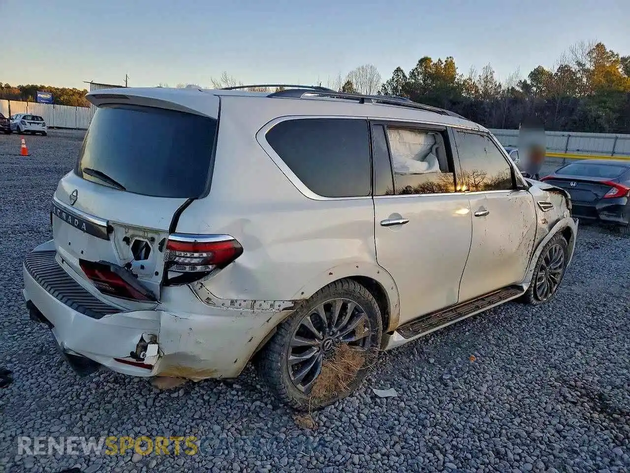 3 Photograph of a damaged car JN8AY2DB1M9794257 NISSAN ARMADA 2021