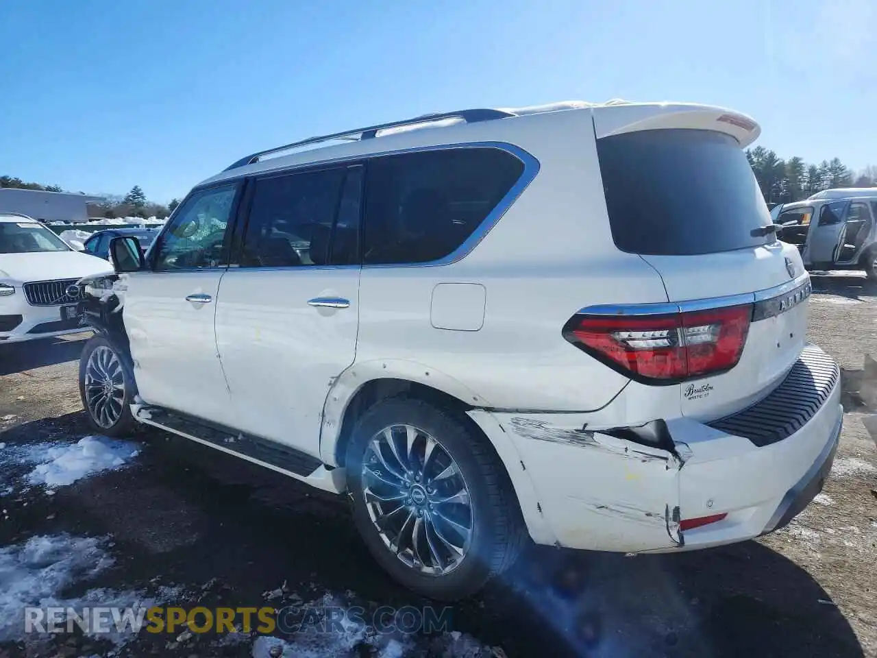2 Photograph of a damaged car JN8AY2DB4M9793801 NISSAN ARMADA 2021