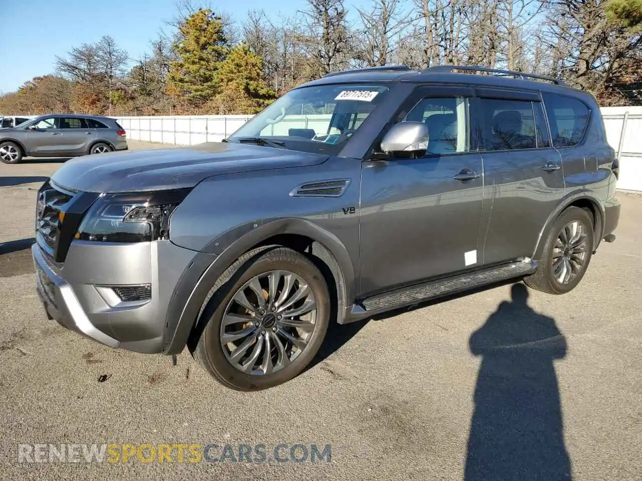 1 Photograph of a damaged car JN8AY2DB6M9793900 NISSAN ARMADA 2021