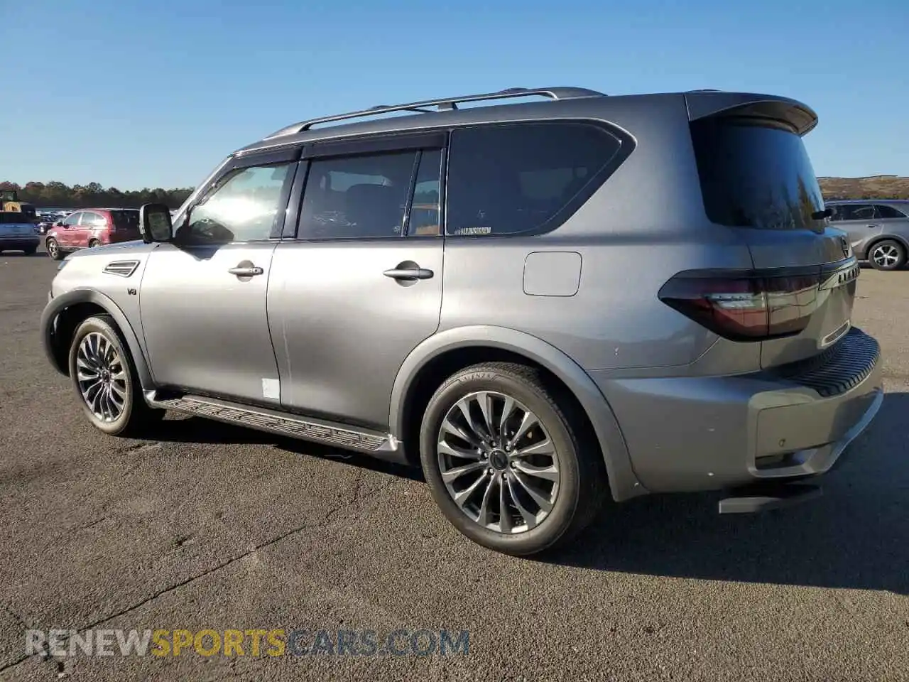 2 Photograph of a damaged car JN8AY2DB6M9793900 NISSAN ARMADA 2021