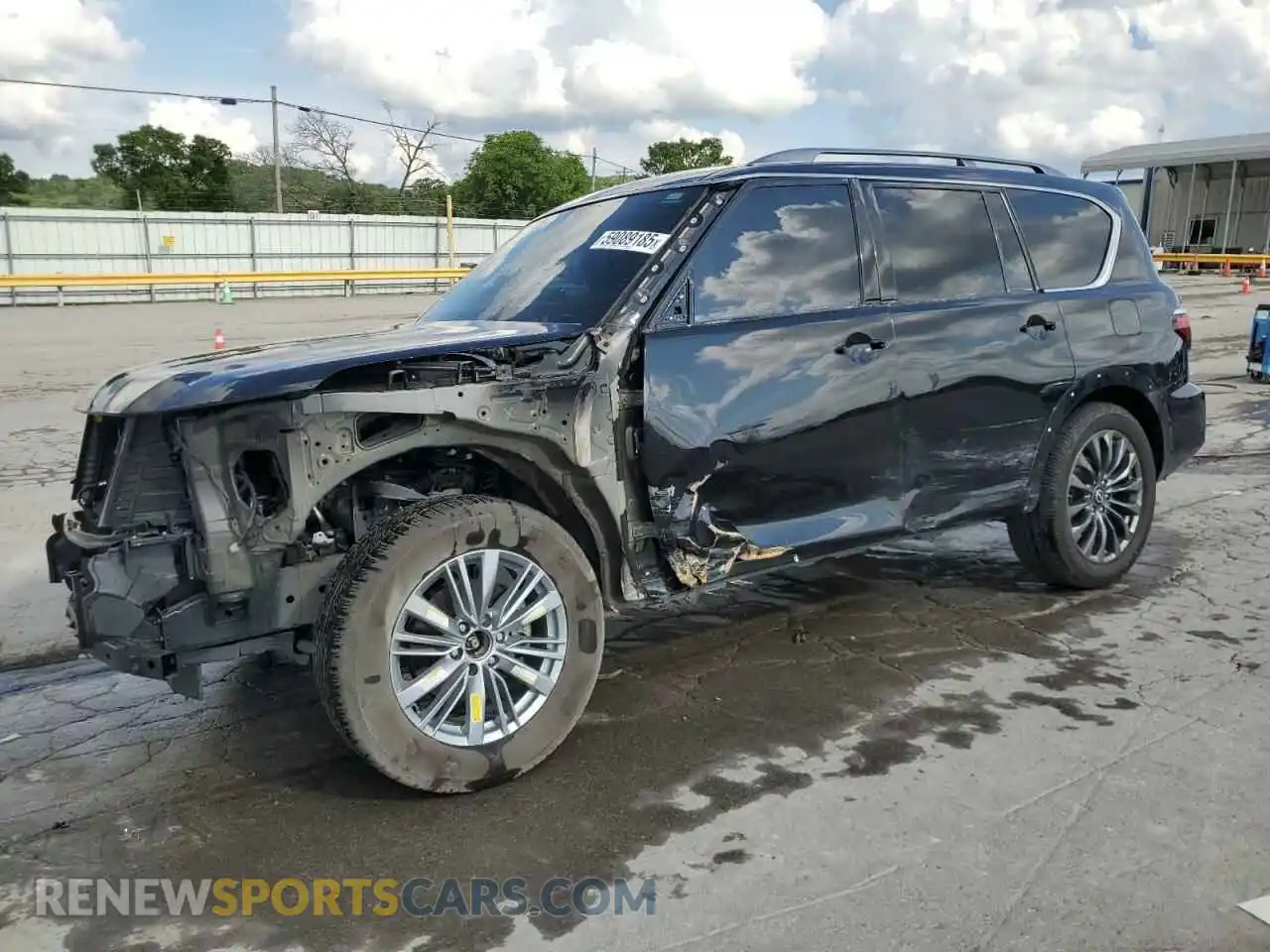 1 Photograph of a damaged car JN8AY2DB7M9792707 NISSAN ARMADA 2021