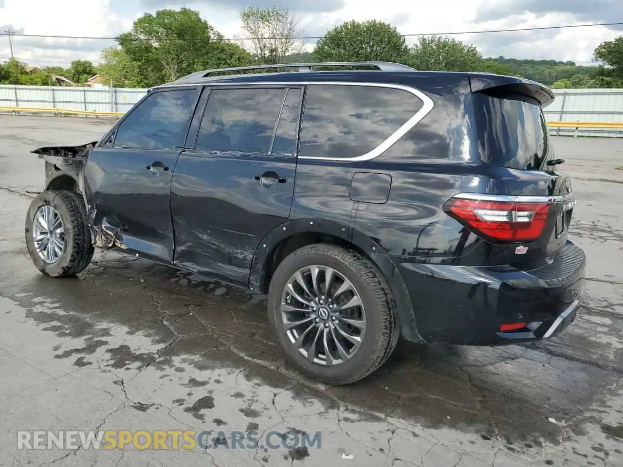 2 Photograph of a damaged car JN8AY2DB7M9792707 NISSAN ARMADA 2021