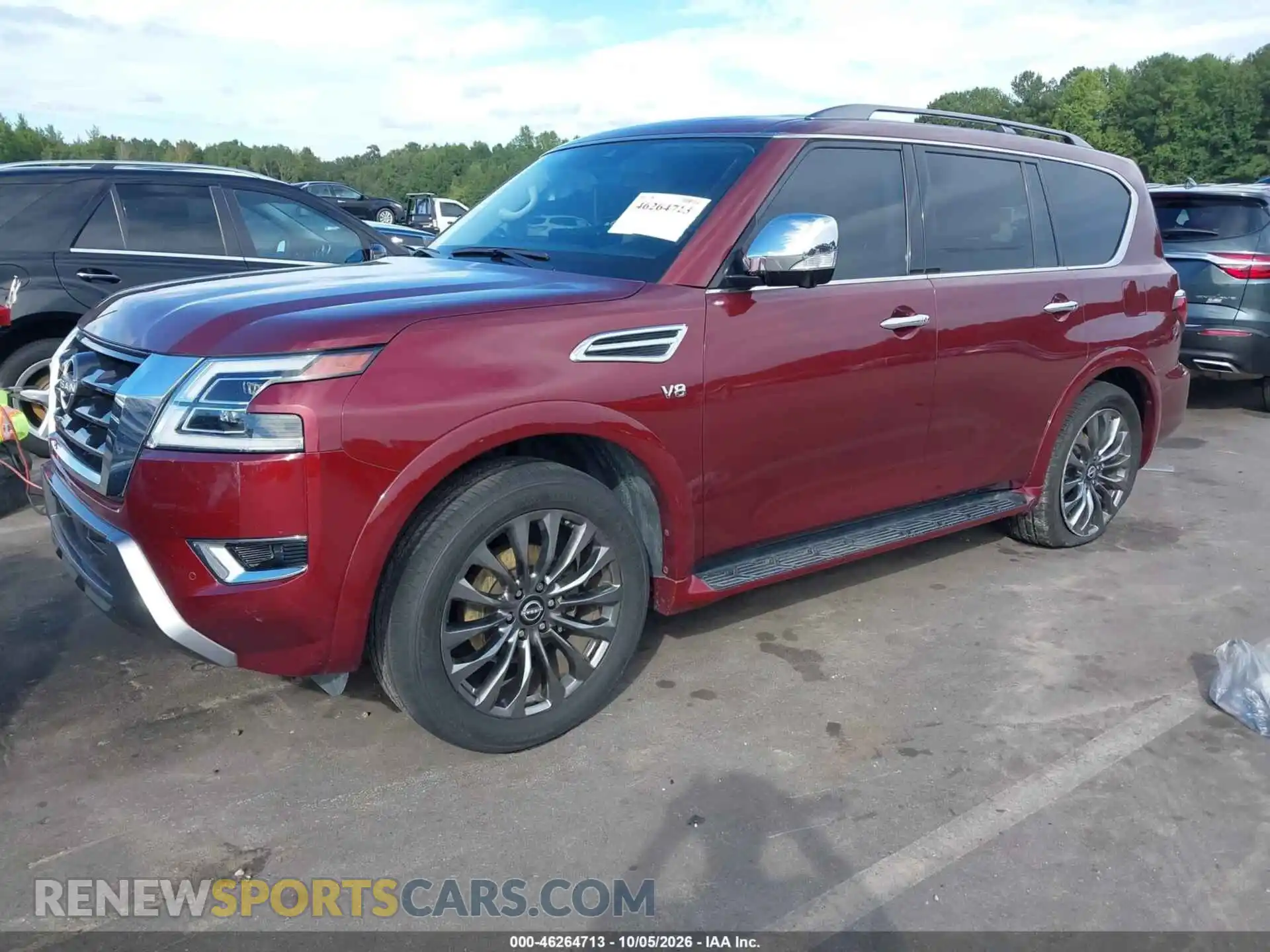 2 Photograph of a damaged car JN8AY2DB8M9792652 NISSAN ARMADA 2021
