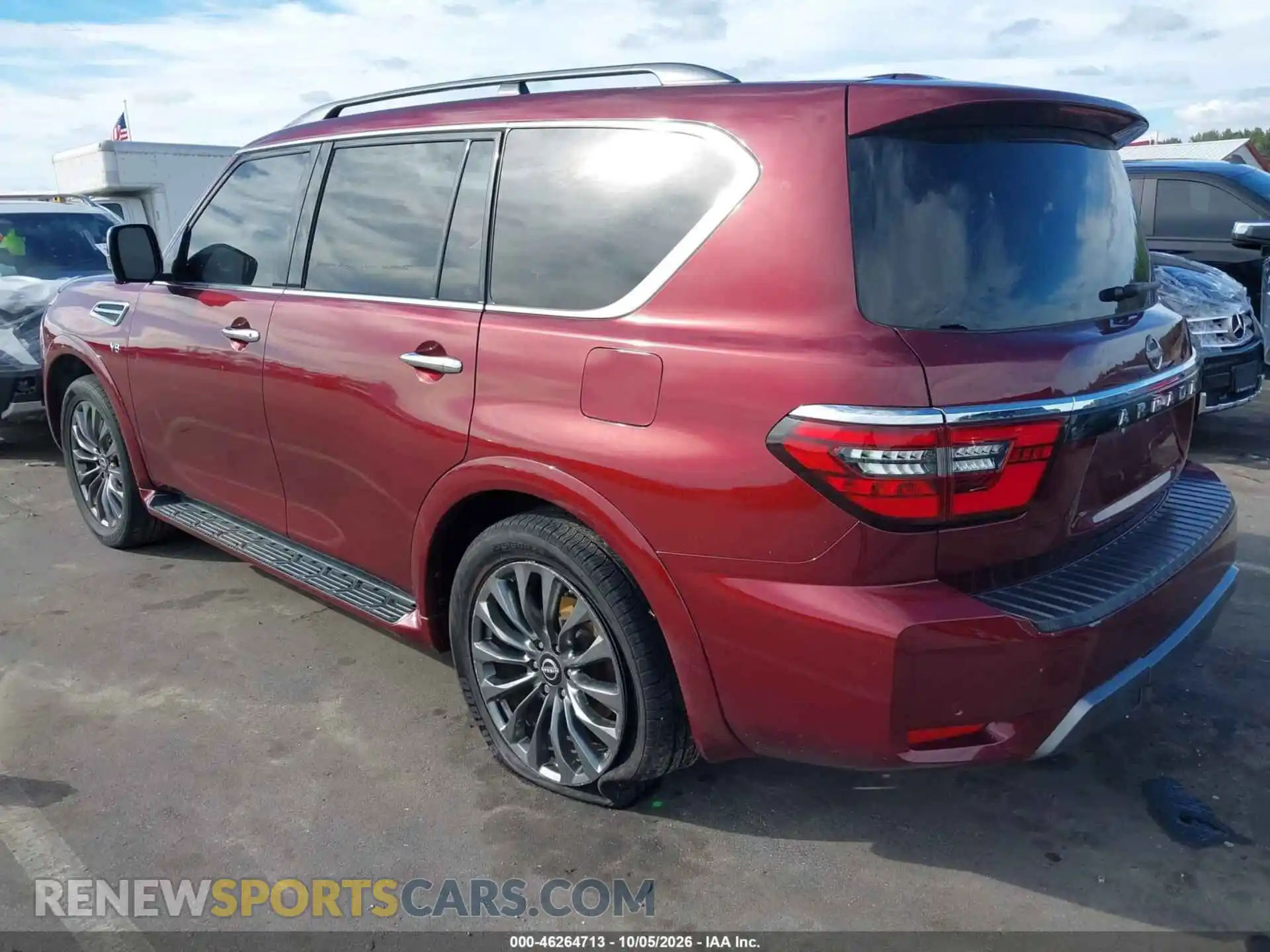 3 Photograph of a damaged car JN8AY2DB8M9792652 NISSAN ARMADA 2021