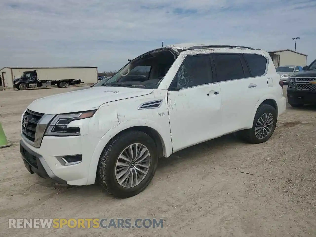 1 Фотография поврежденного автомобиля JN8AY2AC0N9163403 NISSAN ARMADA 2022