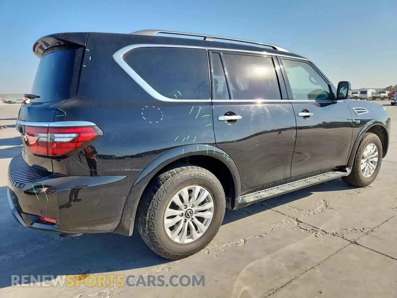 3 Photograph of a damaged car JN8AY2AC8N9162189 NISSAN ARMADA 2022
