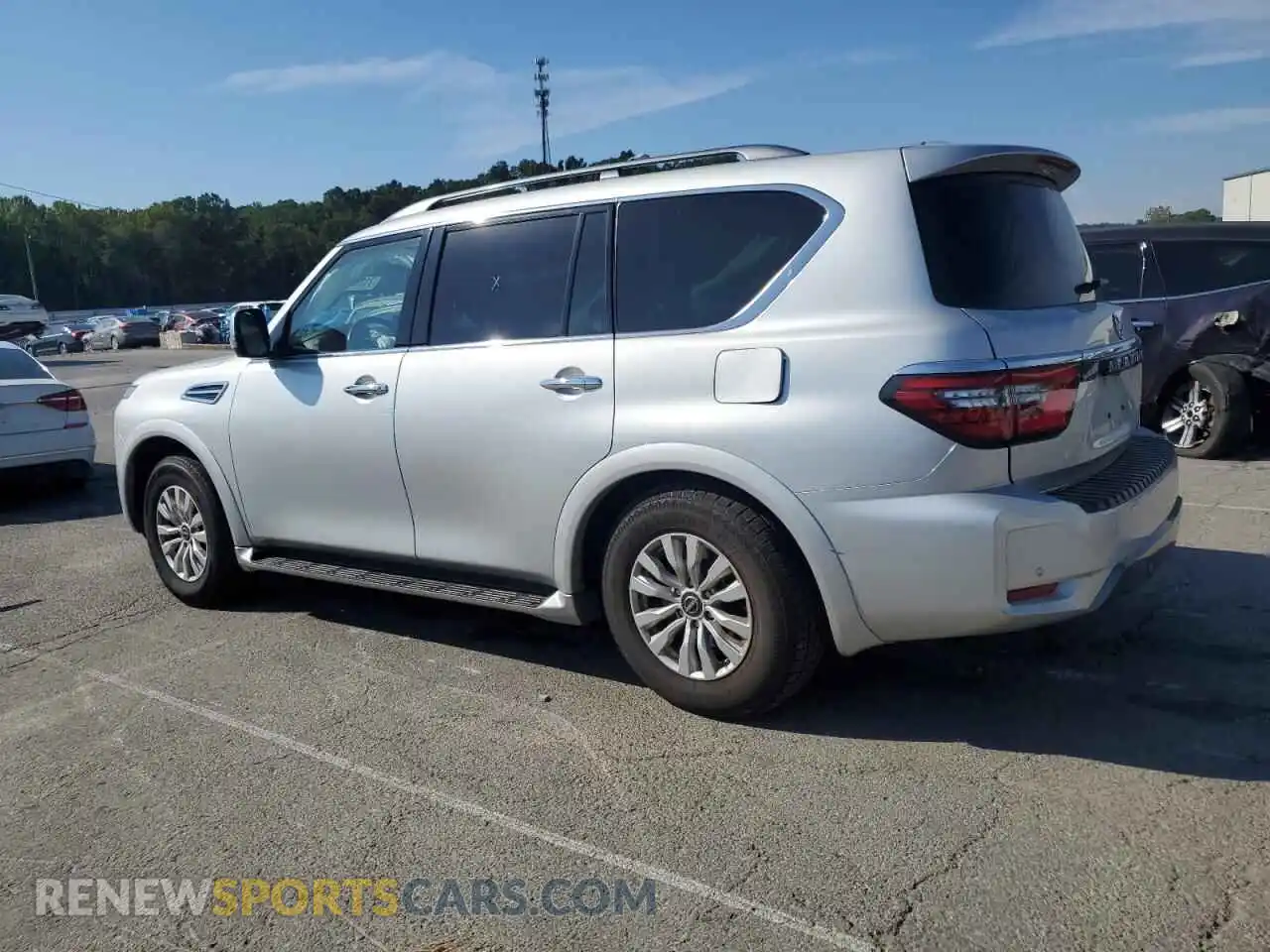 2 Photograph of a damaged car JN8AY2AC0P9182679 NISSAN ARMADA 2023