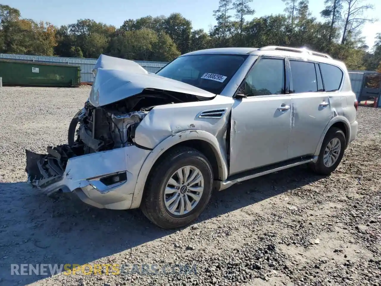 1 Photograph of a damaged car JN8AY2AC1P9181797 NISSAN ARMADA 2023