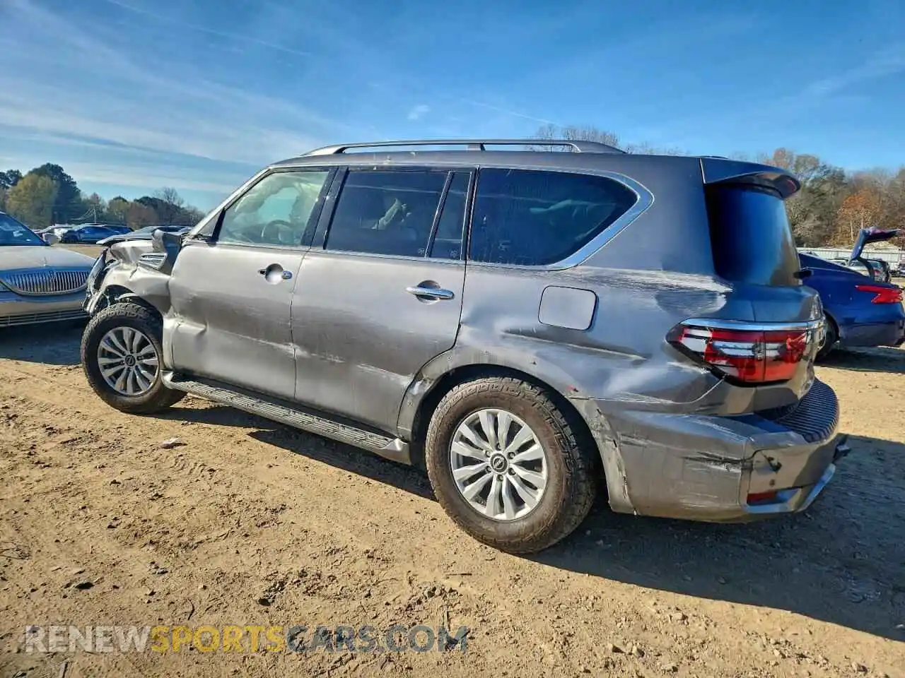 2 Photograph of a damaged car JN8AY2AC1P9182092 NISSAN ARMADA 2023