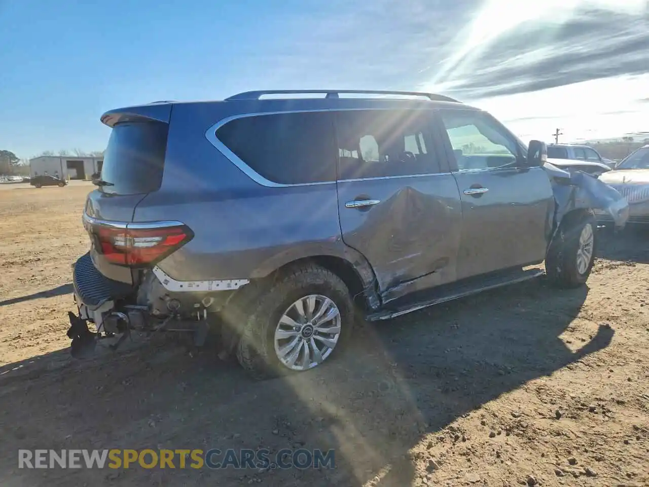 3 Photograph of a damaged car JN8AY2AC1P9182092 NISSAN ARMADA 2023