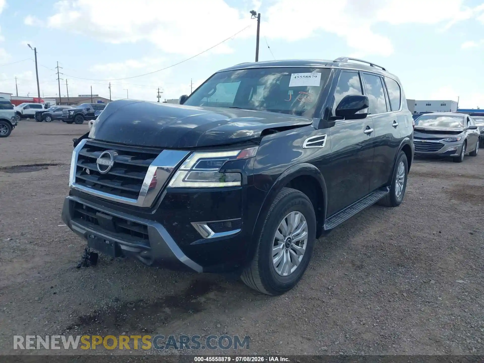2 Photograph of a damaged car JN8AY2AC2P9180786 NISSAN ARMADA 2023
