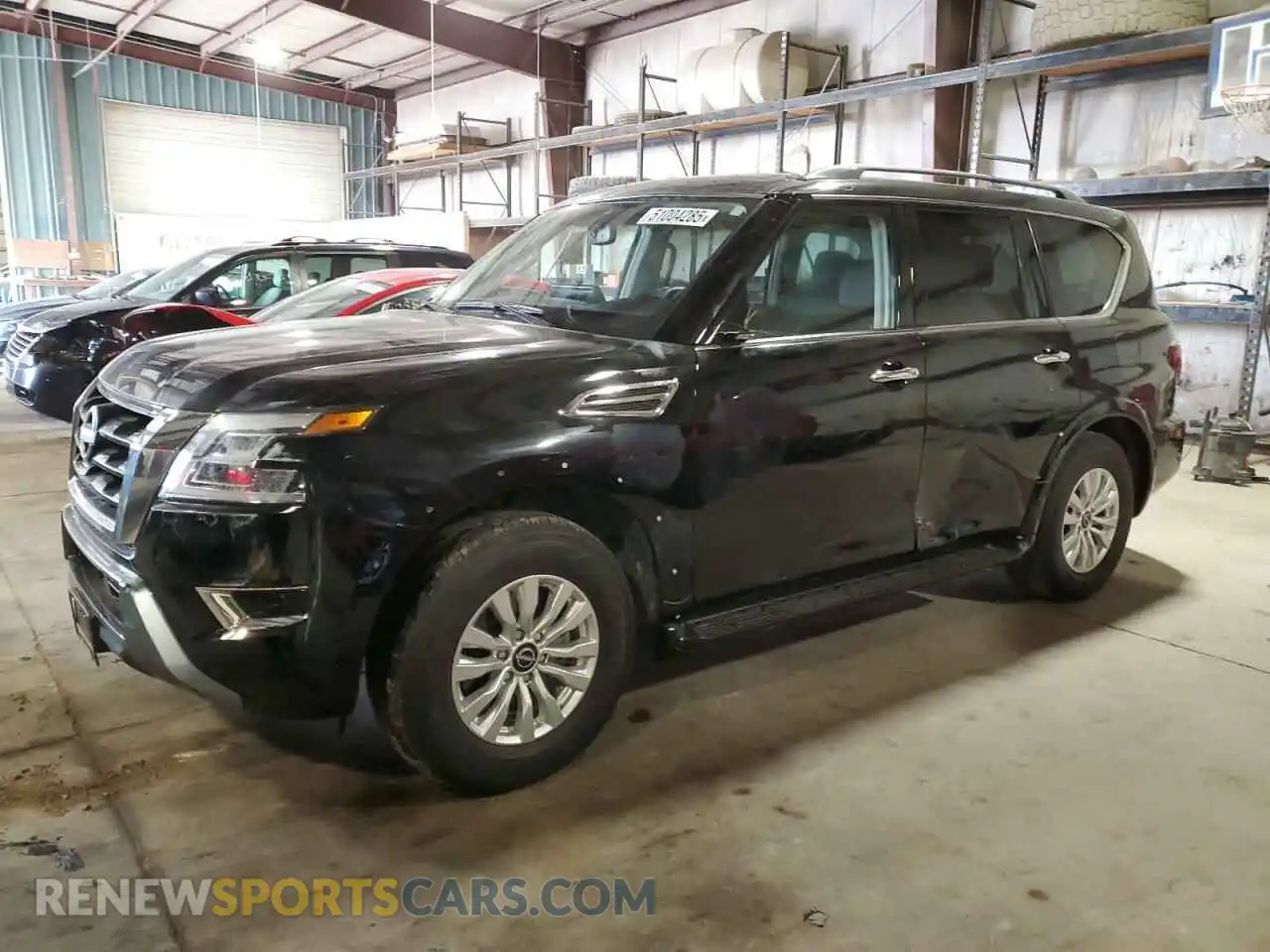 1 Photograph of a damaged car JN8AY2AC2P9181761 NISSAN ARMADA 2023