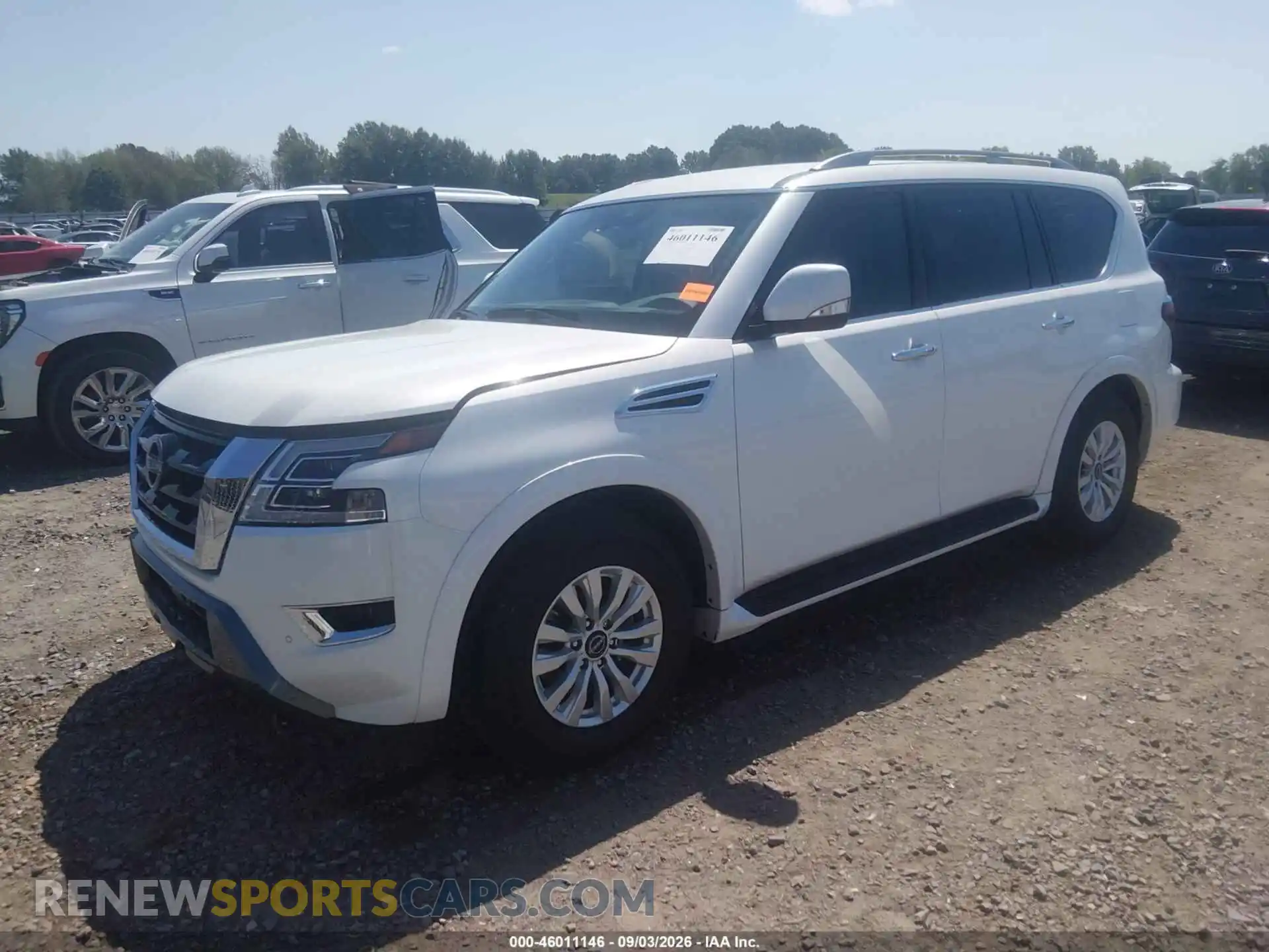 2 fotografías del automóvil dañado JN8AY2AC2P9183817 NISSAN ARMADA 2023