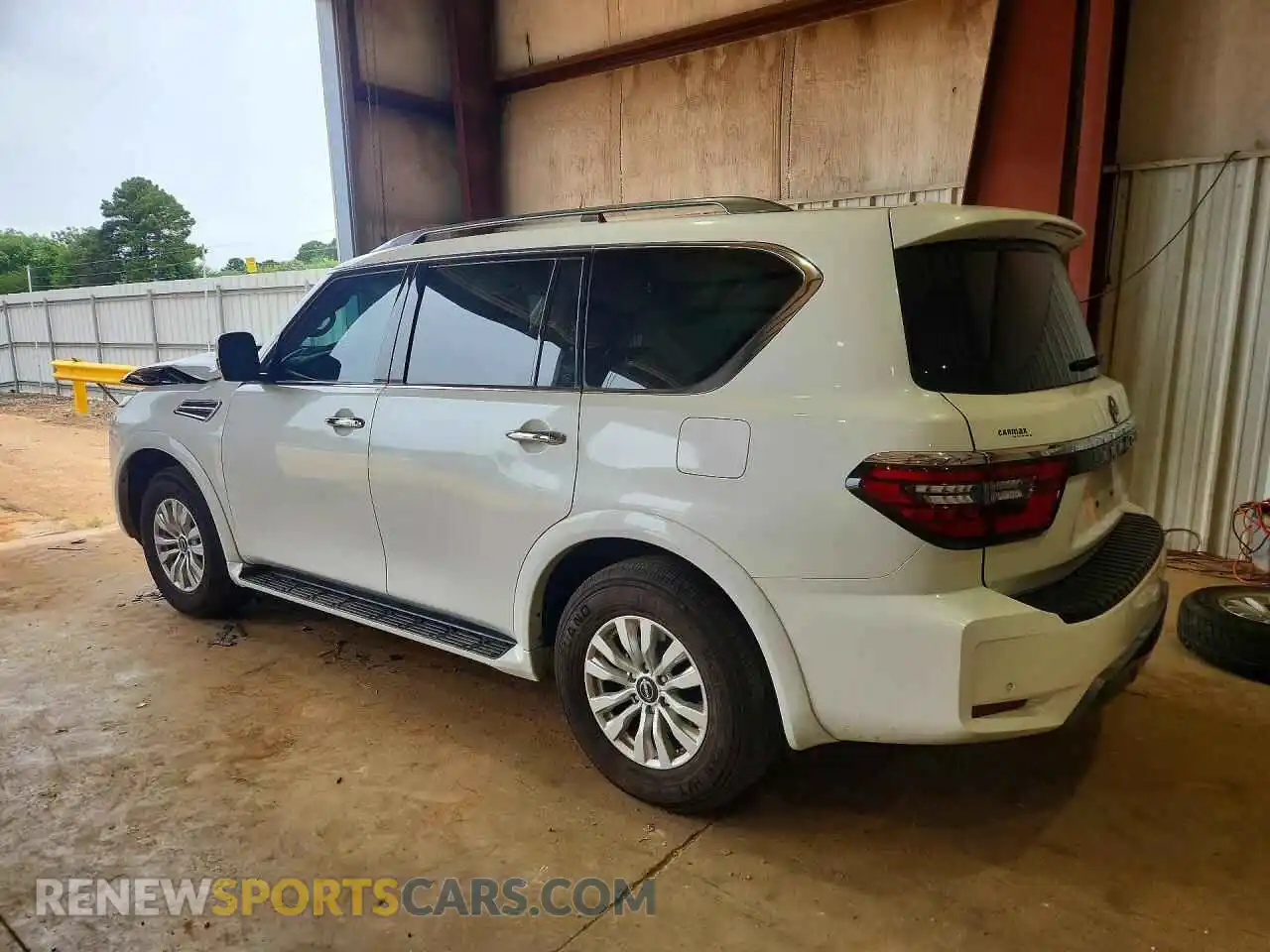2 Photograph of a damaged car JN8AY2AC4P9182765 NISSAN ARMADA 2023