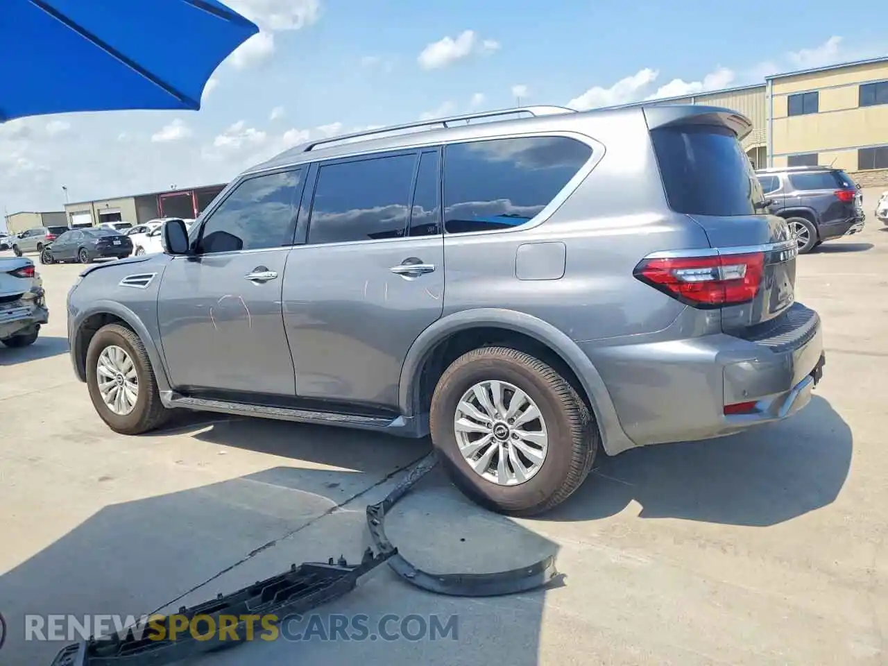 2 Photograph of a damaged car JN8AY2AC9P9181711 NISSAN ARMADA 2023