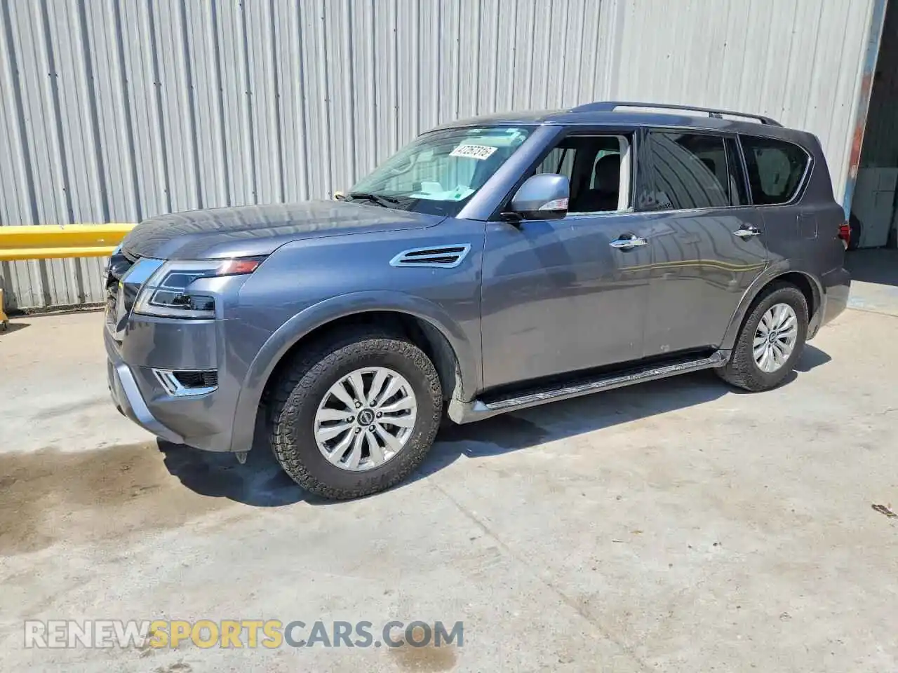 1 Photograph of a damaged car JN8AY2AC9P9181756 NISSAN ARMADA 2023