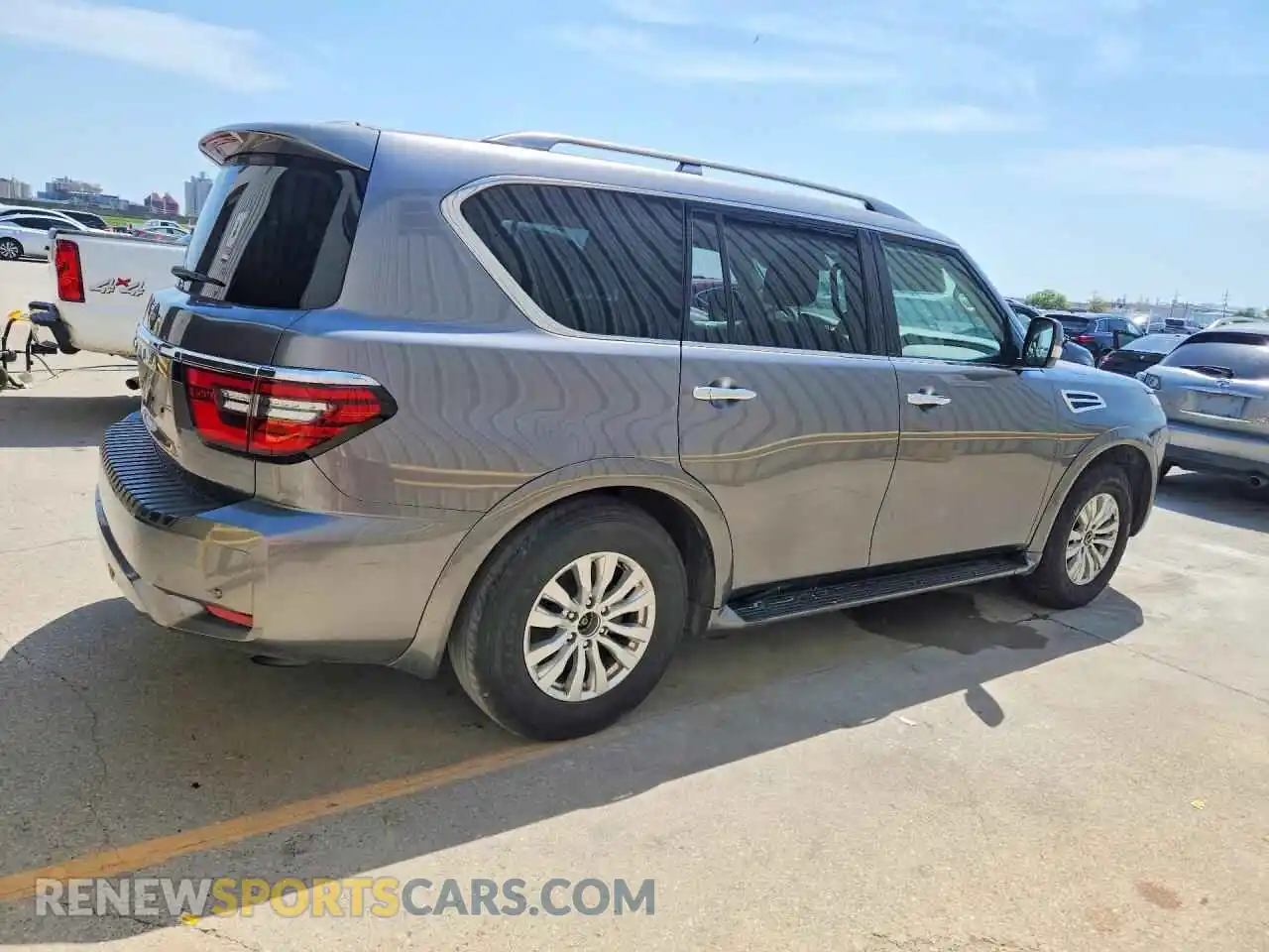 3 Photograph of a damaged car JN8AY2AC9P9181756 NISSAN ARMADA 2023