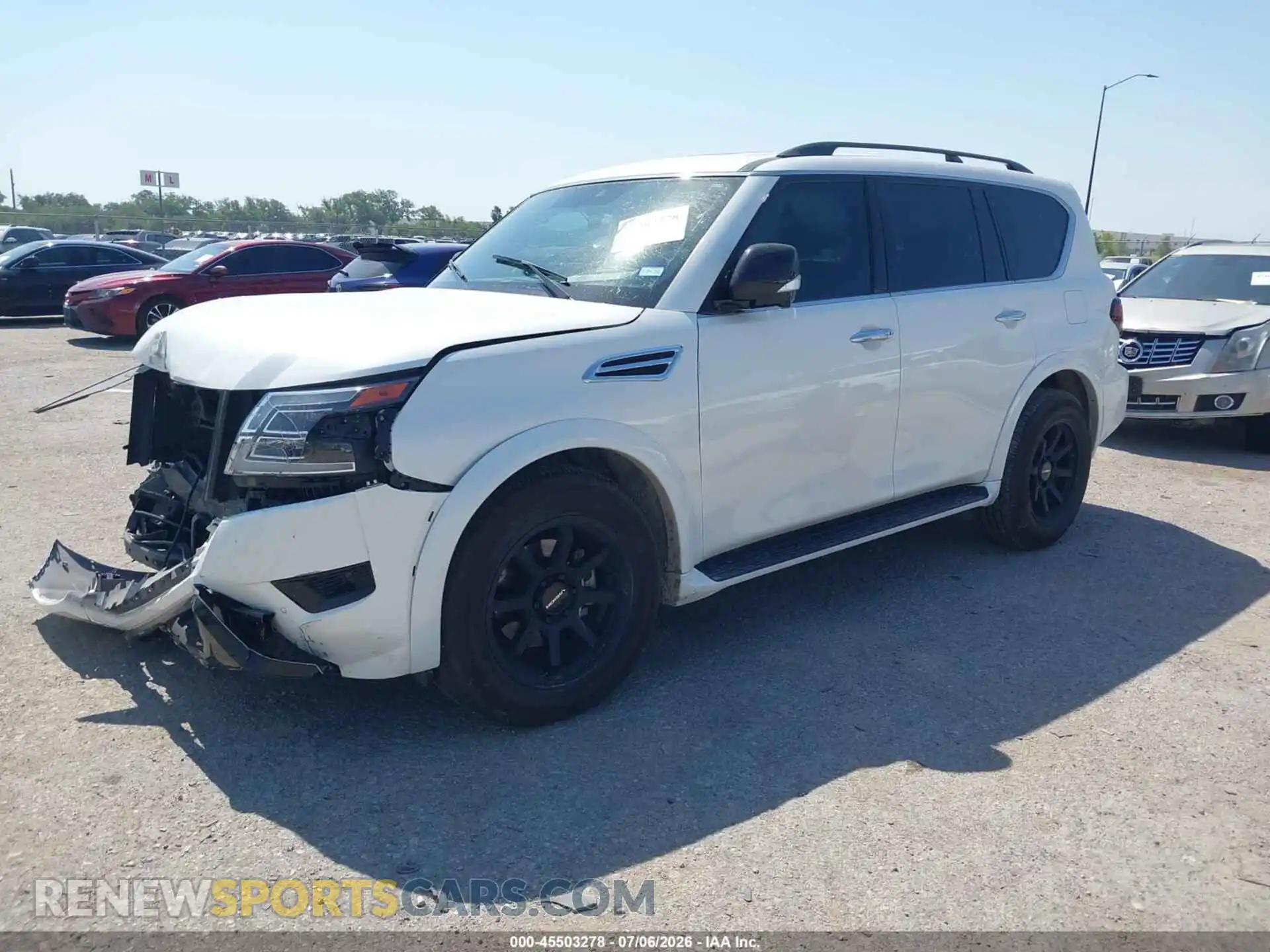 2 Photograph of a damaged car JN8AY2BA1P9404708 NISSAN ARMADA 2023