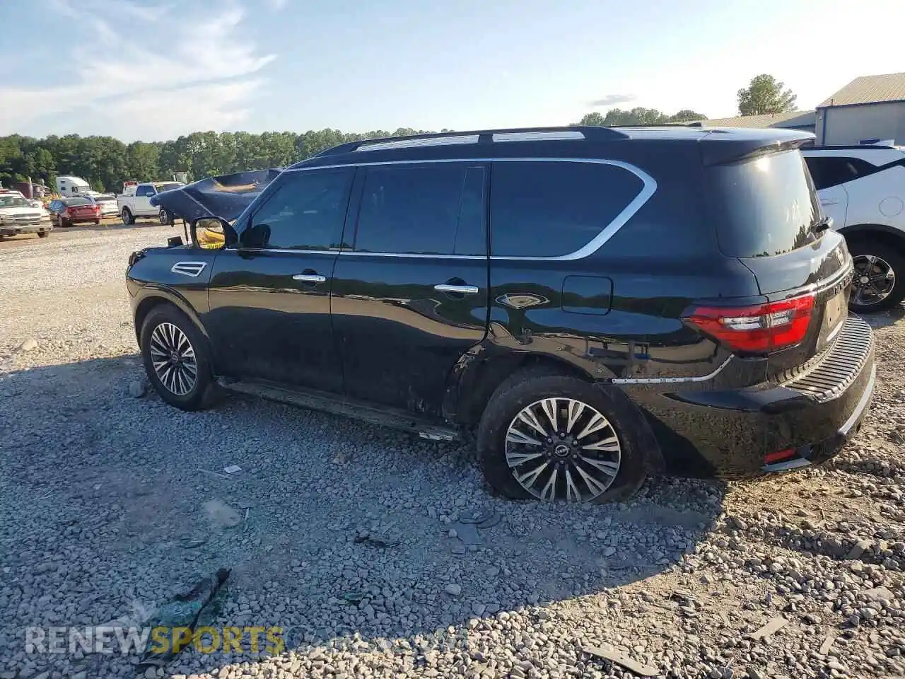 2 Photograph of a damaged car JN8AY2BA3P9405844 NISSAN ARMADA 2023