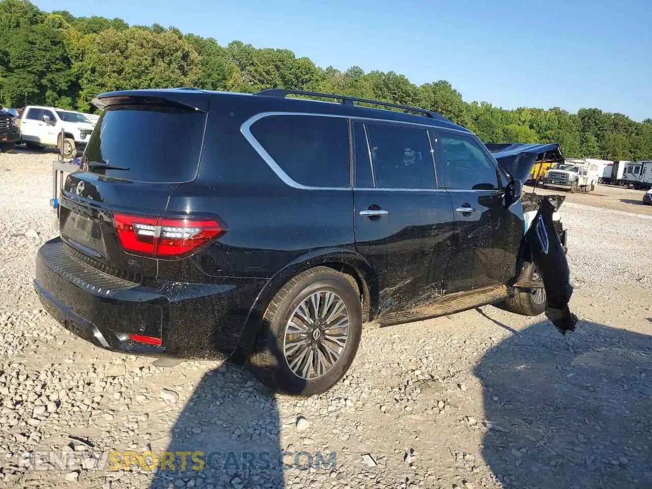 3 Photograph of a damaged car JN8AY2BA3P9405844 NISSAN ARMADA 2023