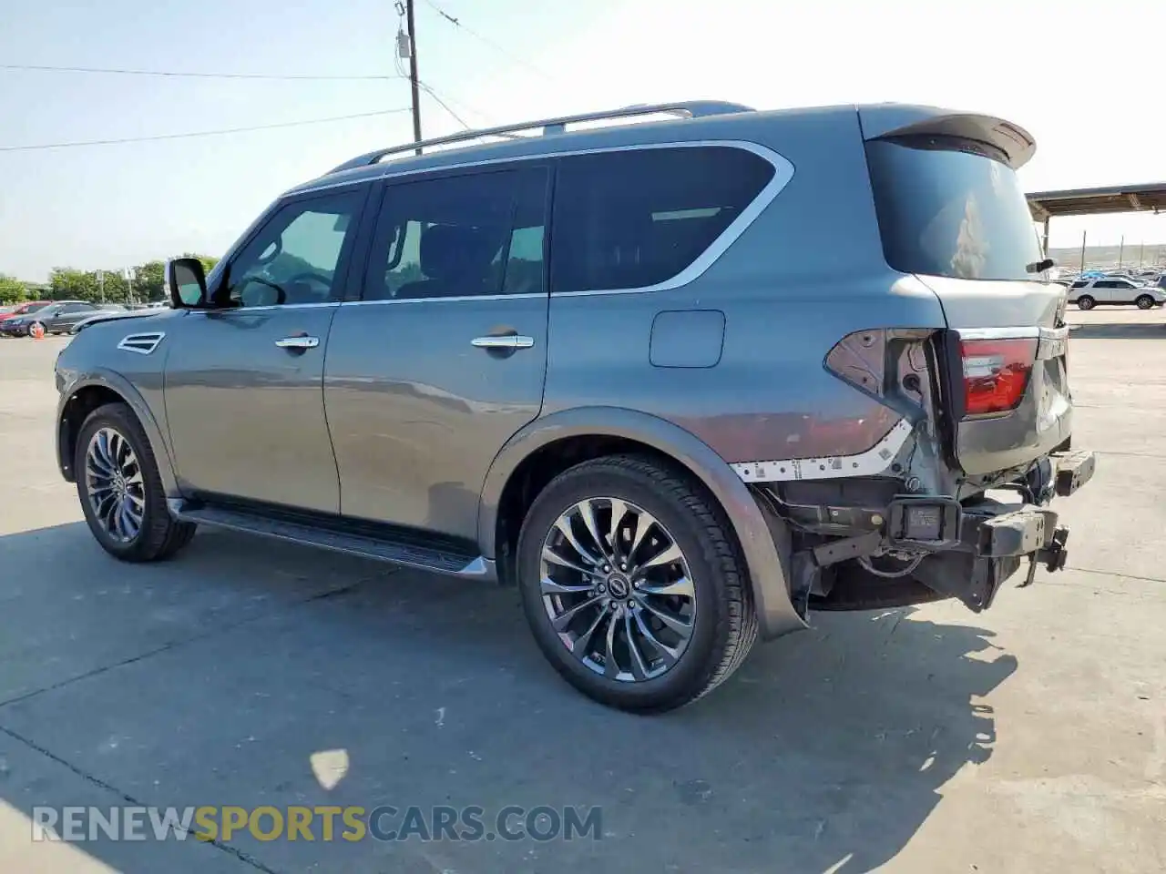 2 Photograph of a damaged car JN8AY2DA8P9405335 NISSAN ARMADA 2023