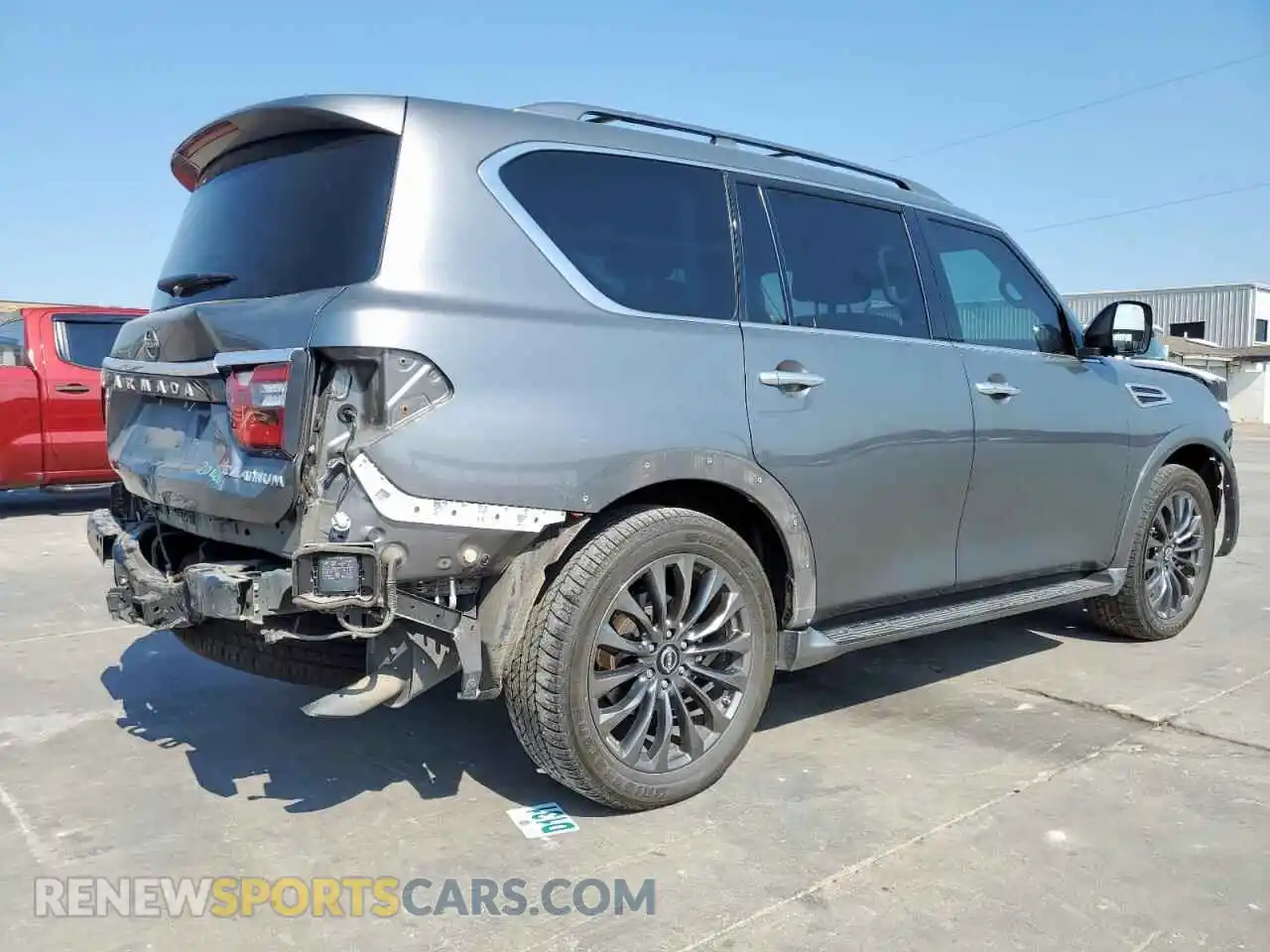 3 Photograph of a damaged car JN8AY2DA8P9405335 NISSAN ARMADA 2023