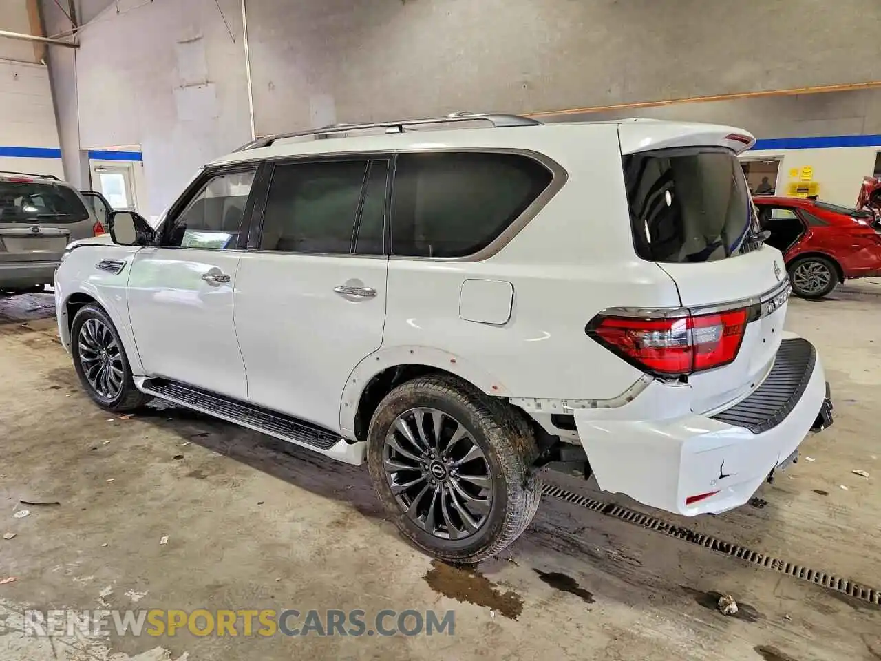 2 Photograph of a damaged car JN8AY2DB0P9837412 NISSAN ARMADA 2023