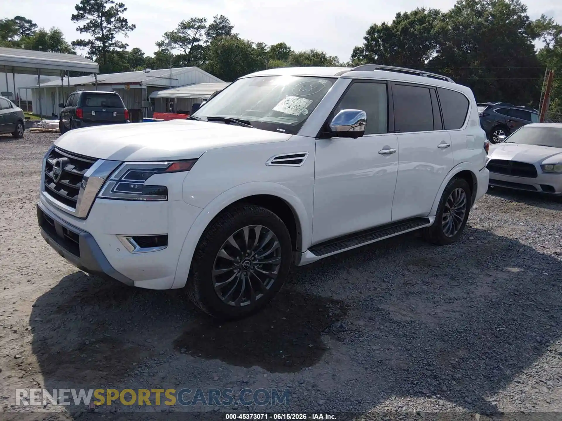 2 Photograph of a damaged car JN8AY2DB4P9834965 NISSAN ARMADA 2023