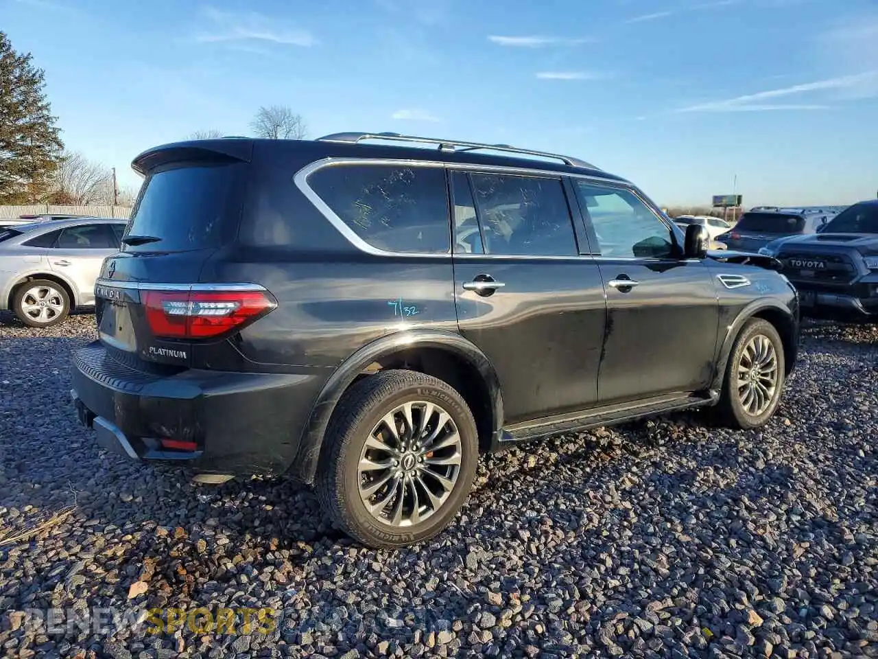 3 Photograph of a damaged car JN8AY2DB7P9832028 NISSAN ARMADA 2023