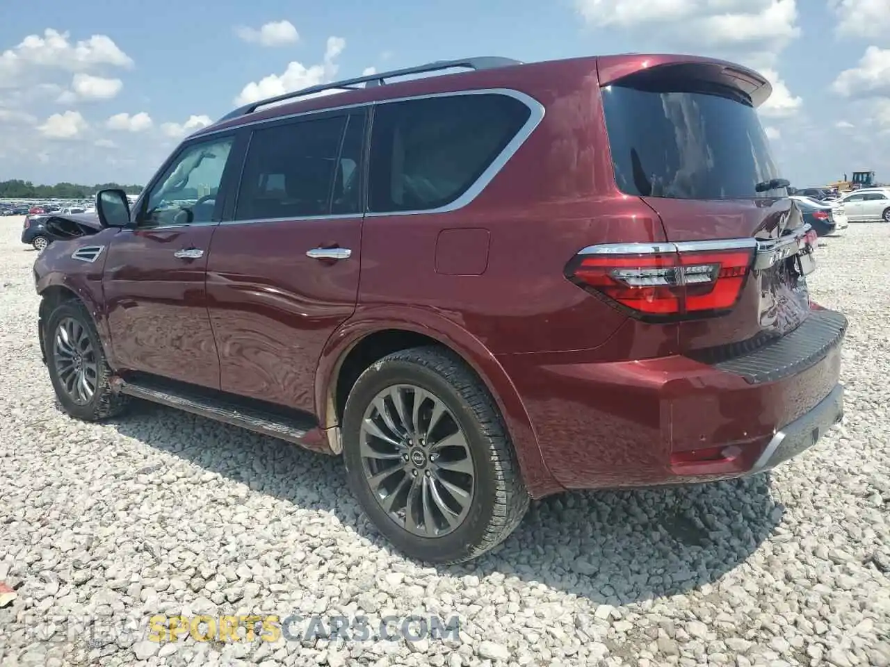 2 Photograph of a damaged car JN8AY2DB8P9835150 NISSAN ARMADA 2023