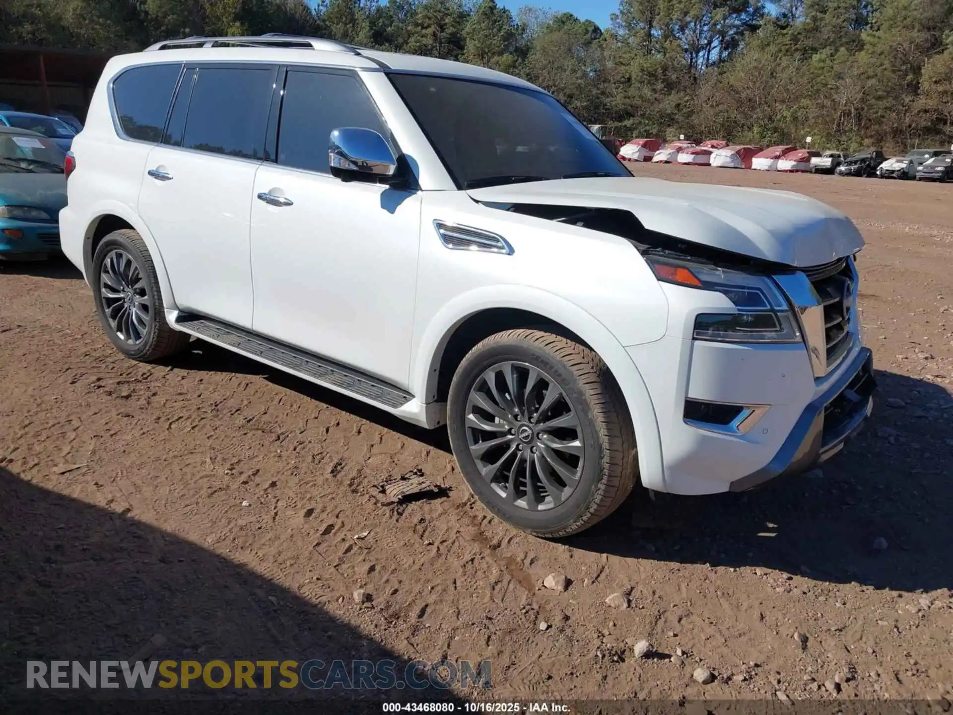 1 Photograph of a damaged car JN8AY2DB2R9850570 NISSAN ARMADA 2024