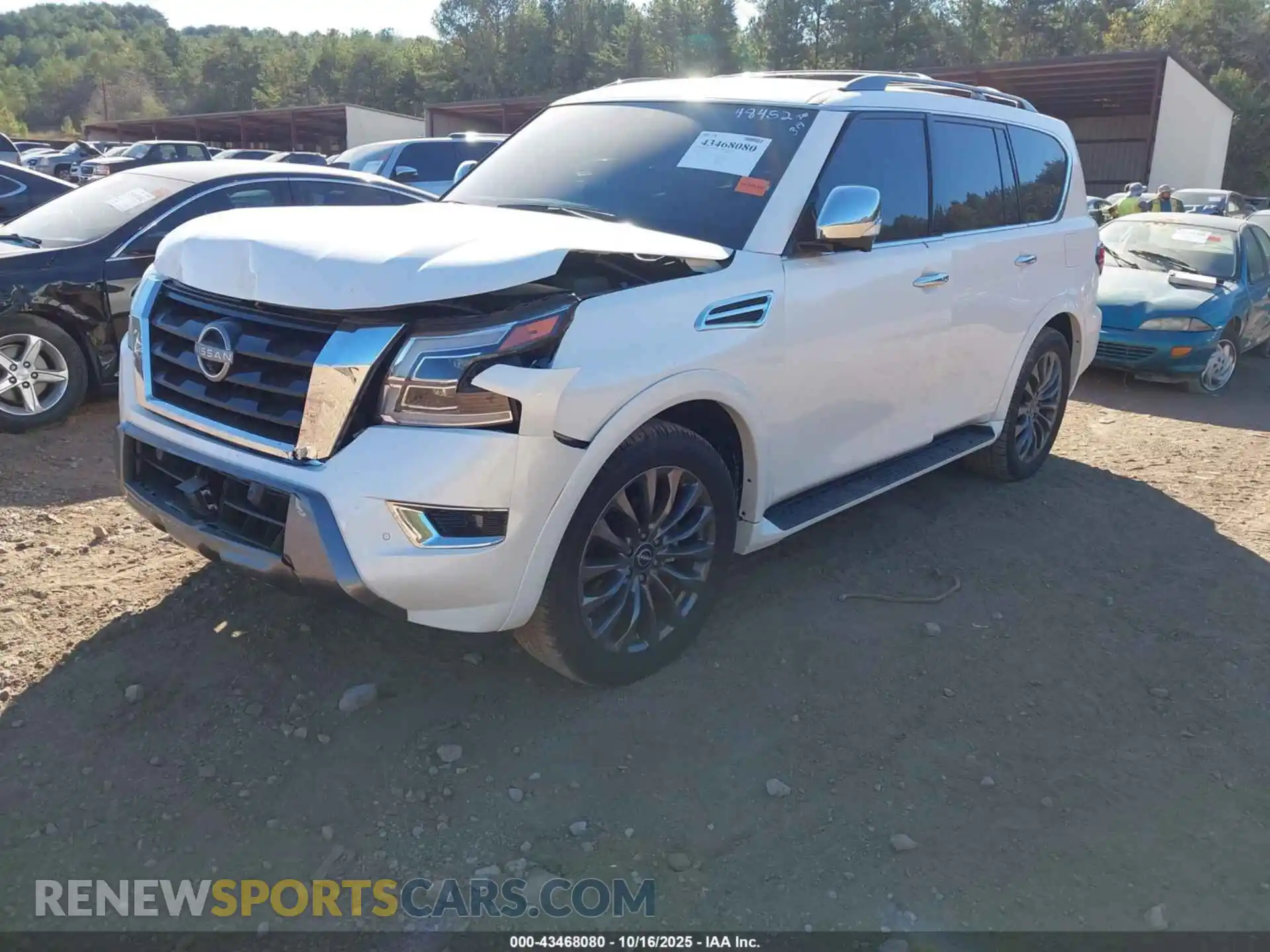 2 Photograph of a damaged car JN8AY2DB2R9850570 NISSAN ARMADA 2024