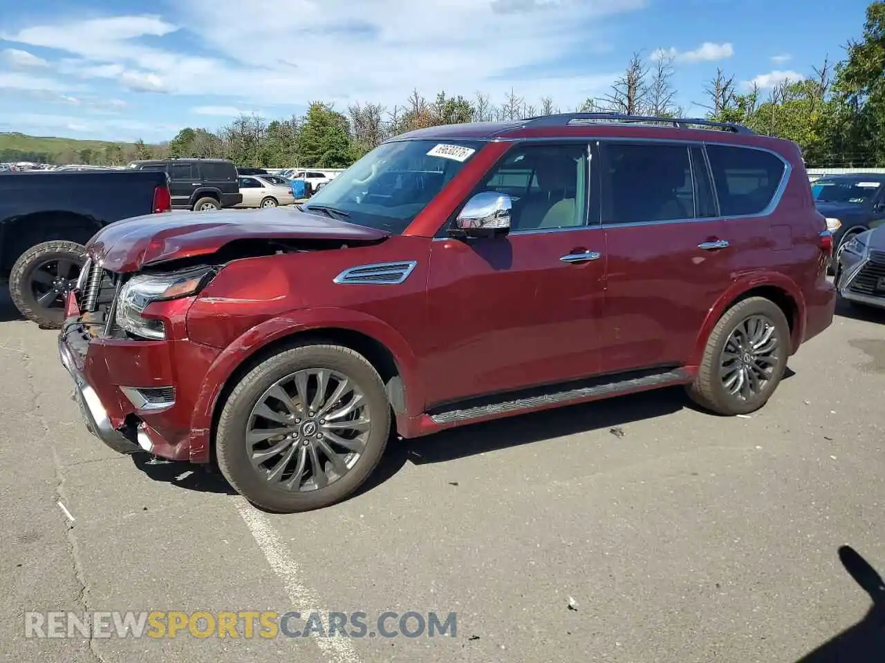 1 Фотография поврежденного автомобиля JN8AY2DBXR9852860 NISSAN ARMADA 2024