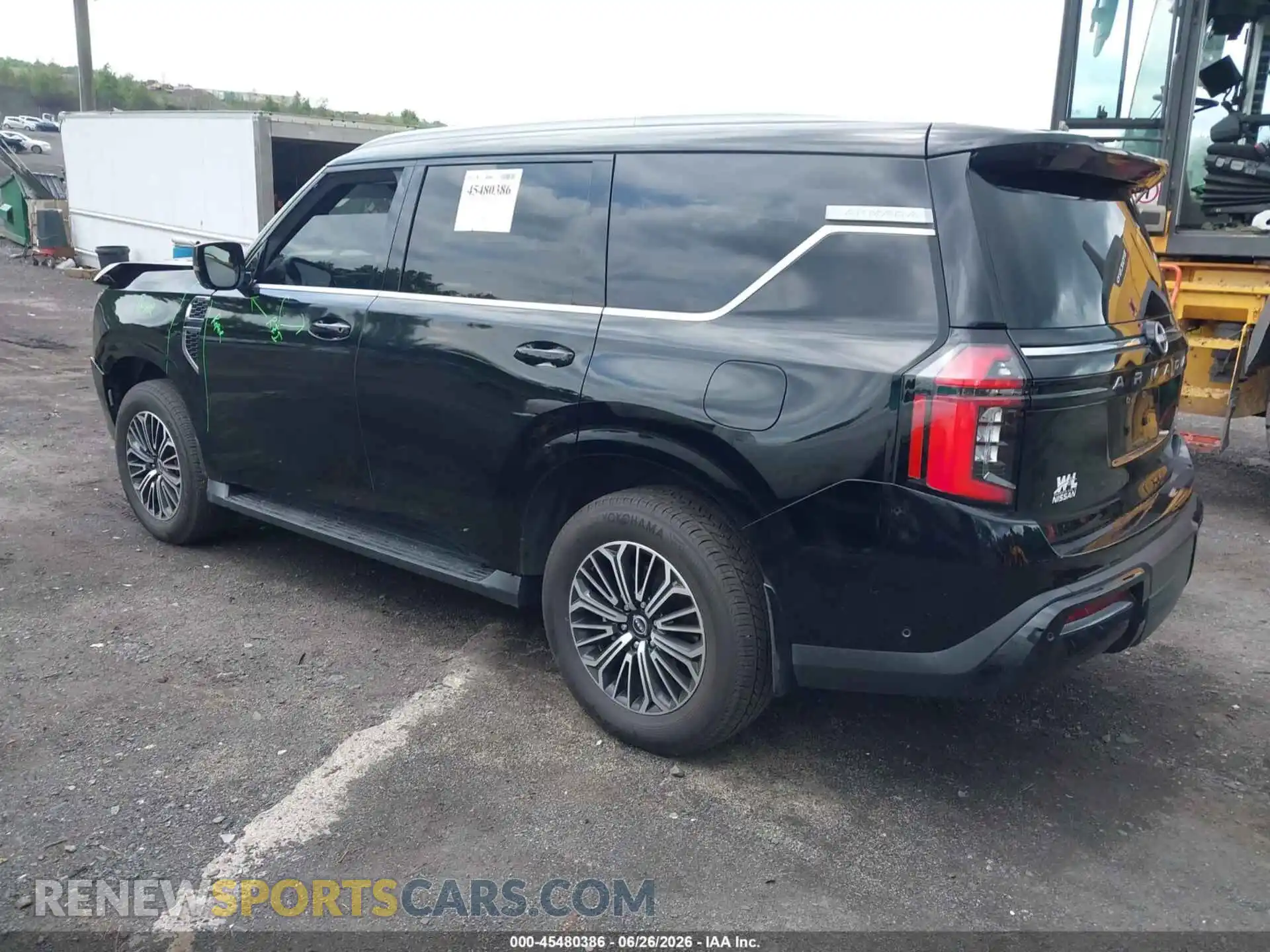 3 Photograph of a damaged car JN8AY3BB4T9121034 NISSAN ARMADA 2026