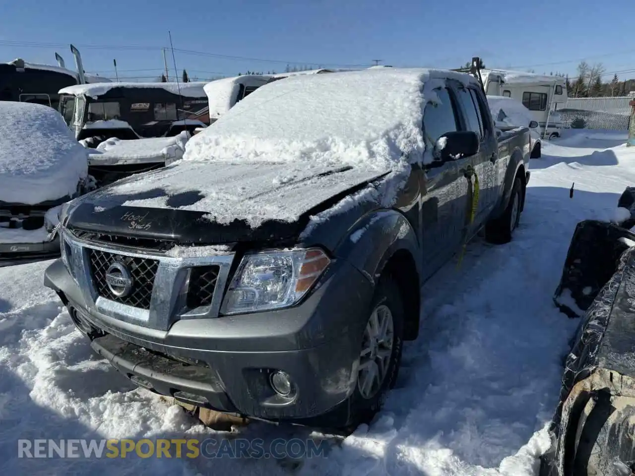 1 Photograph of a damaged car 1N6AD0FV7KN870486 NISSAN FRONTIER 2019