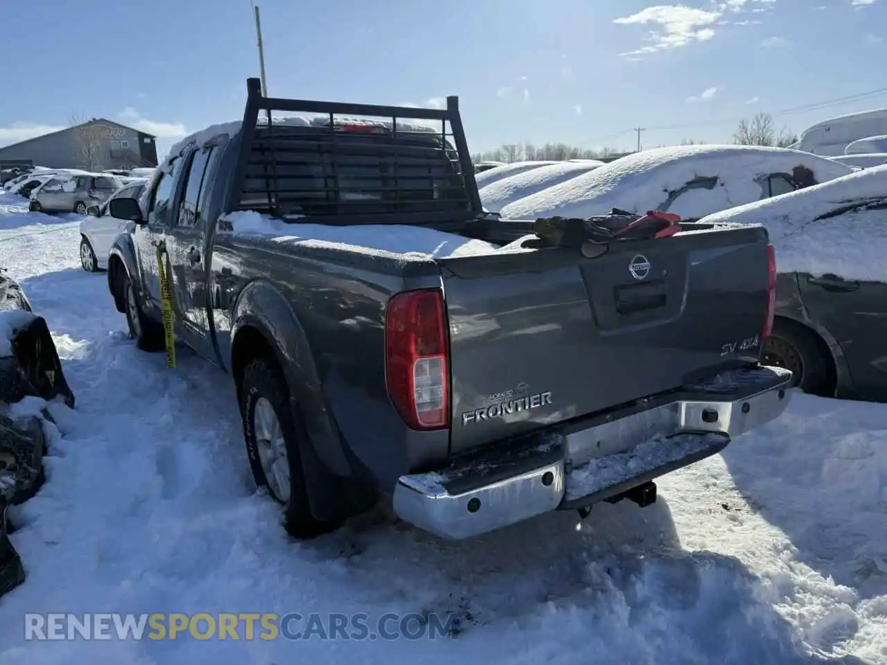 2 Photograph of a damaged car 1N6AD0FV7KN870486 NISSAN FRONTIER 2019