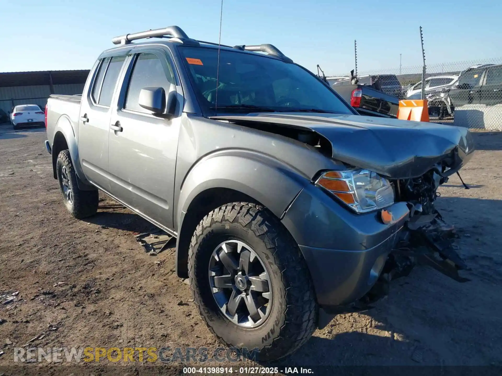 1 Photograph of a damaged car 1N6ED0EB1LN708265 NISSAN FRONTIER 2020