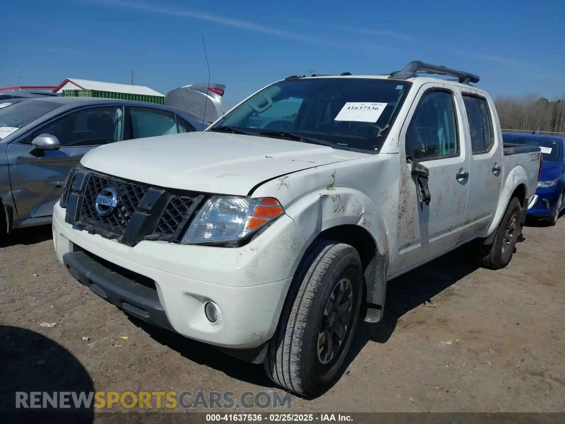 2 Photograph of a damaged car 1N6ED0EB8LN722194 NISSAN FRONTIER 2020