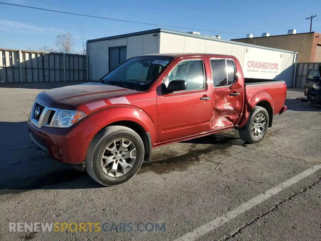 1 Photograph of a damaged car 1N6ED0EA7MN702916 NISSAN FRONTIER 2021
