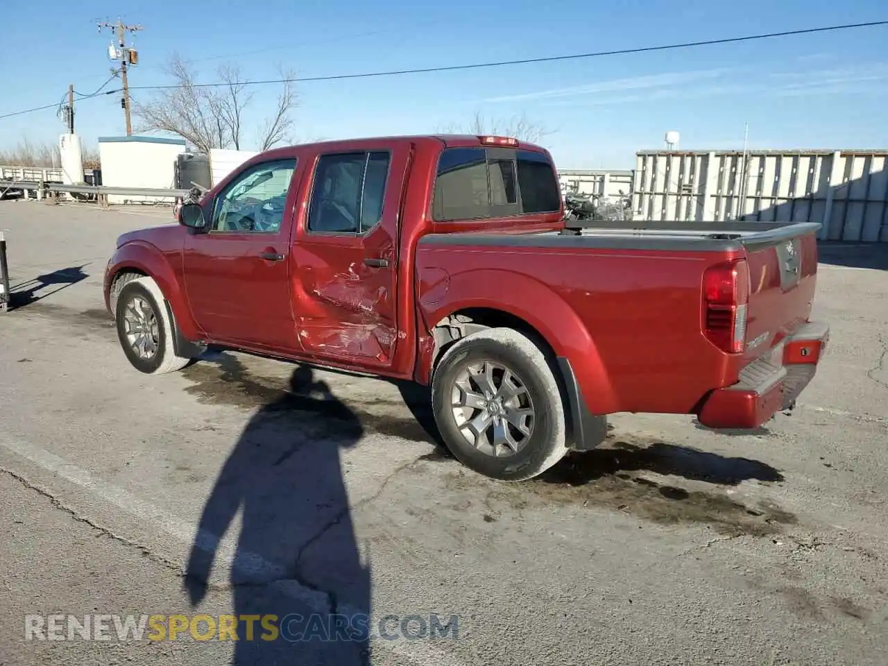2 Photograph of a damaged car 1N6ED0EA7MN702916 NISSAN FRONTIER 2021