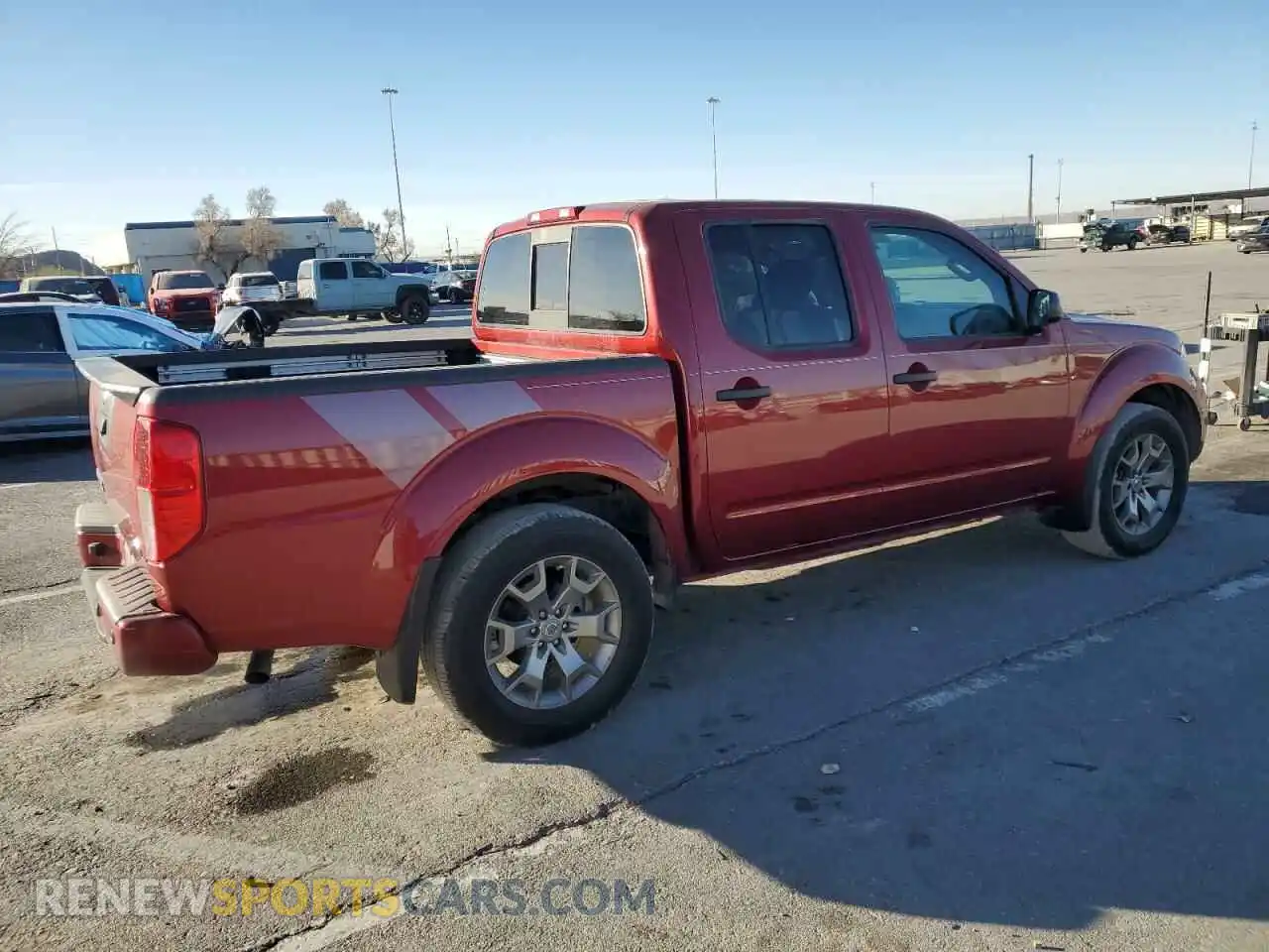 3 Photograph of a damaged car 1N6ED0EA7MN702916 NISSAN FRONTIER 2021